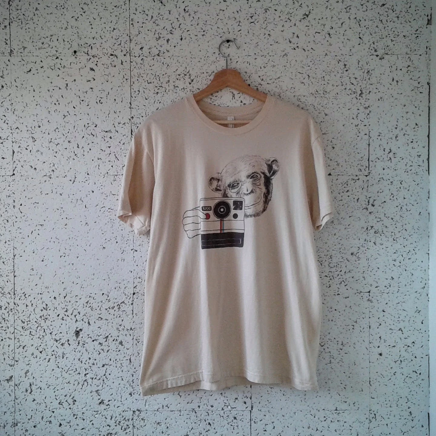 Polaroid Monkey men's shirt; Size L, $16