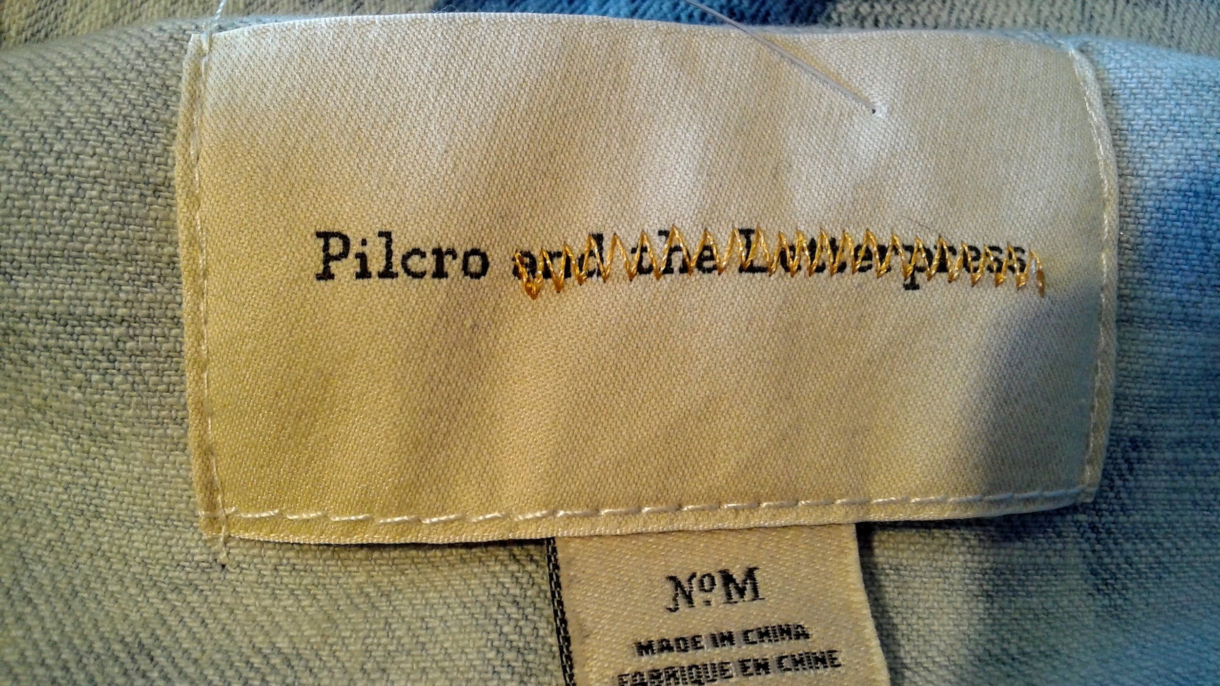 "I thought we agreed it would just be Pilcro? How are we going to correct all these misprinted labels?!"