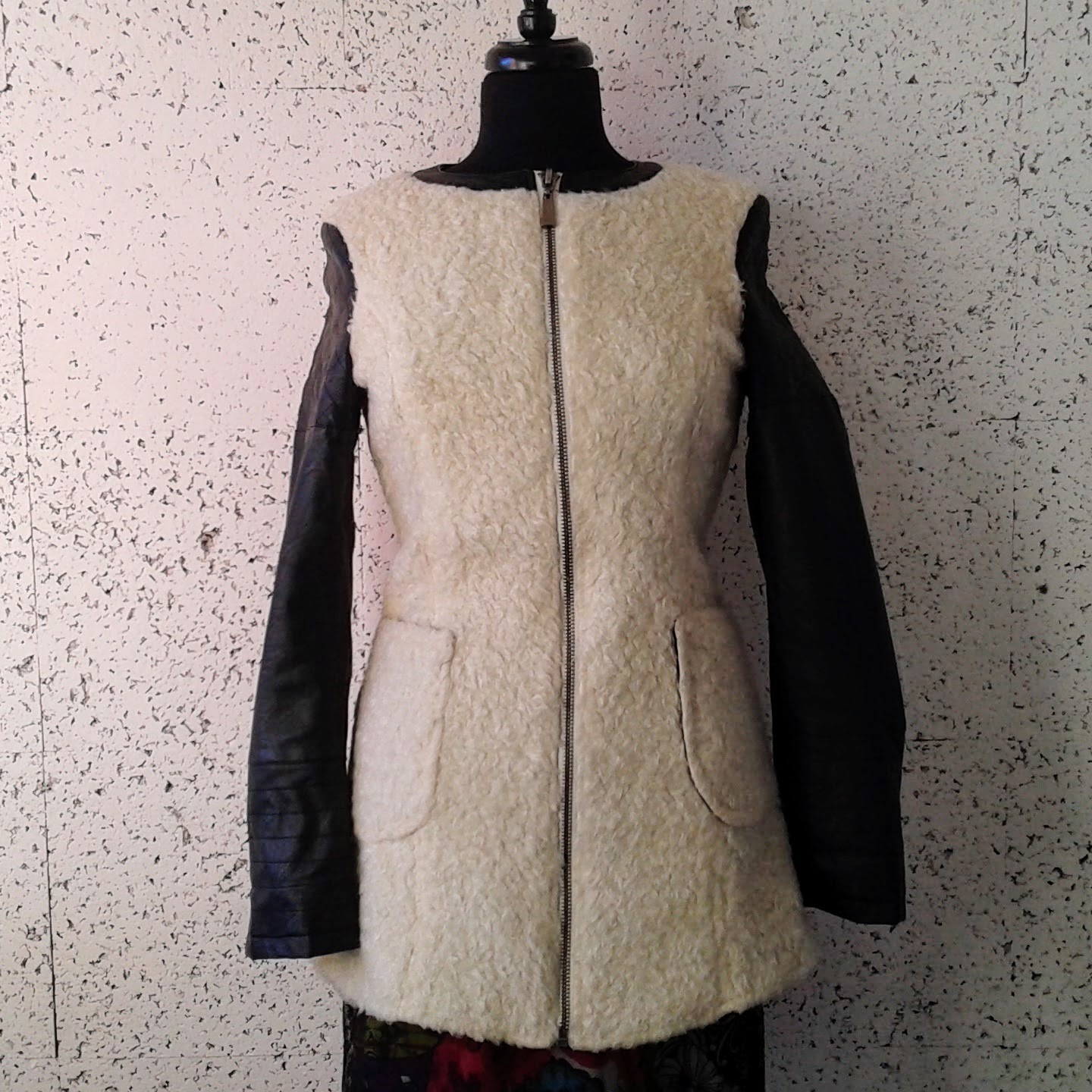 Osley coat; Size S, $42