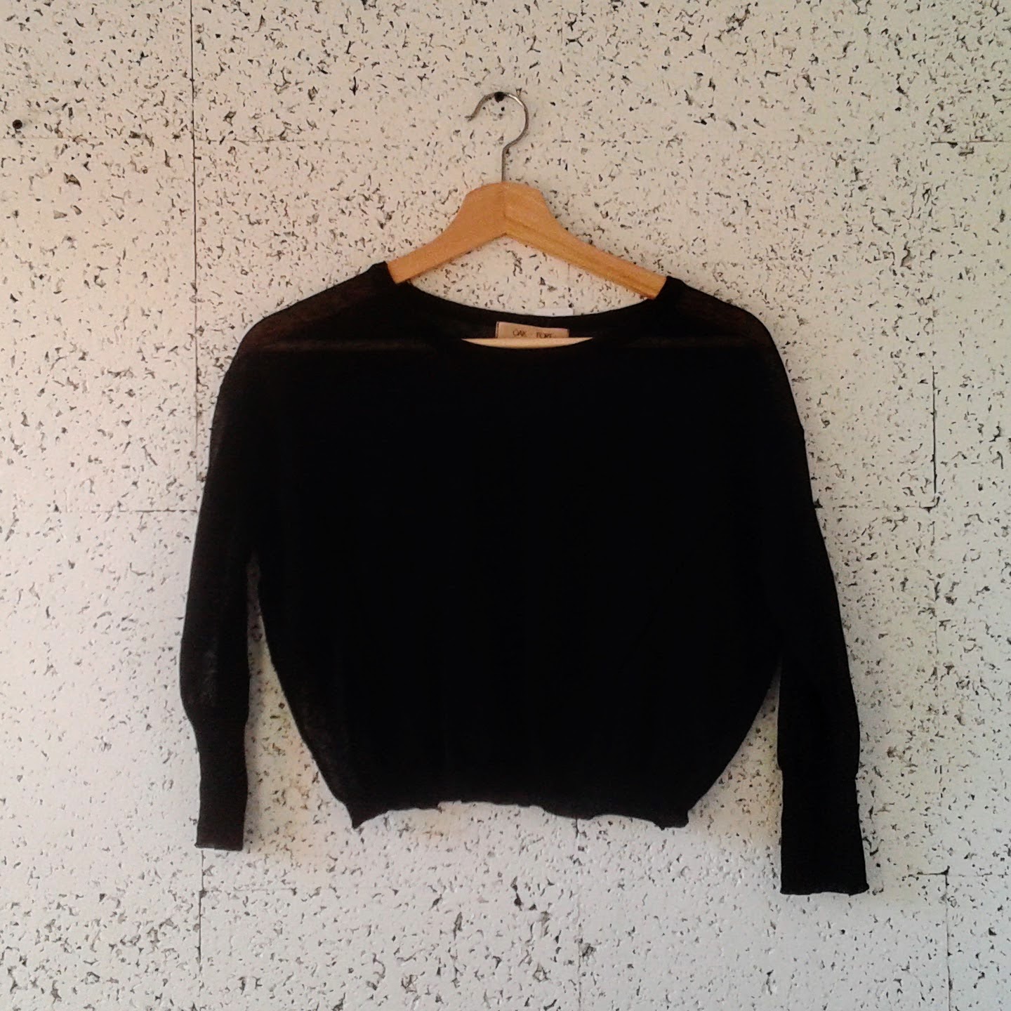 Oak+Fort top; Size S, $30
