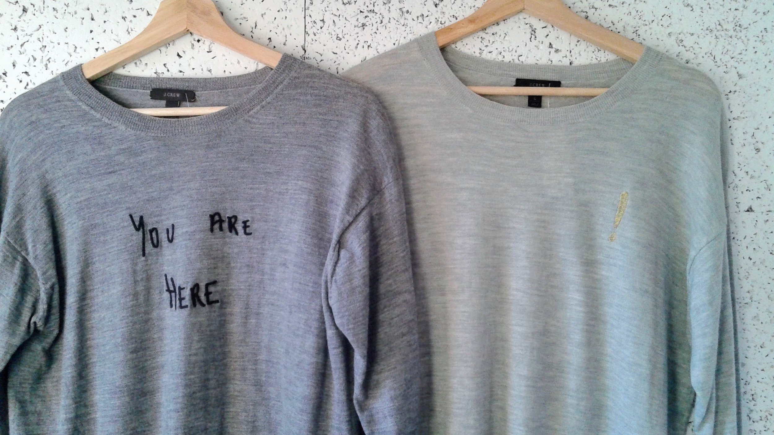 JCrew sweater; Size M, $32. JCrew sweater; Size L, $34