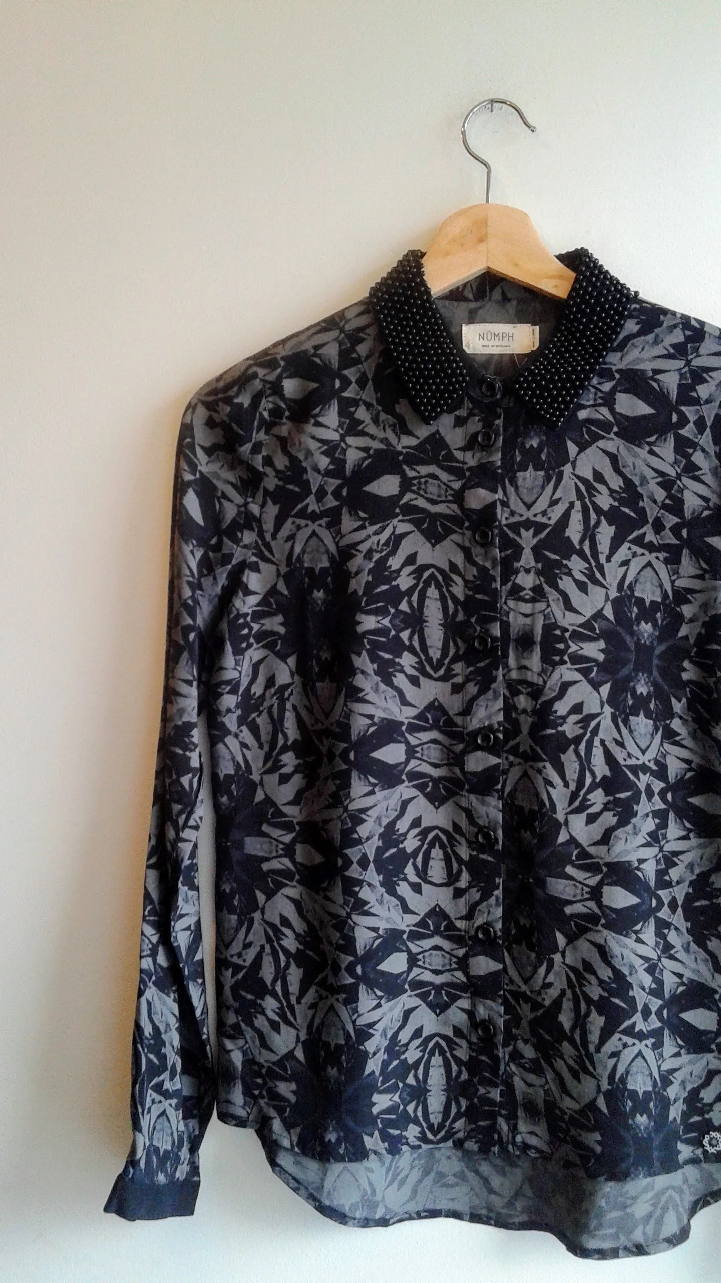 Numph shirt; Size S, $26