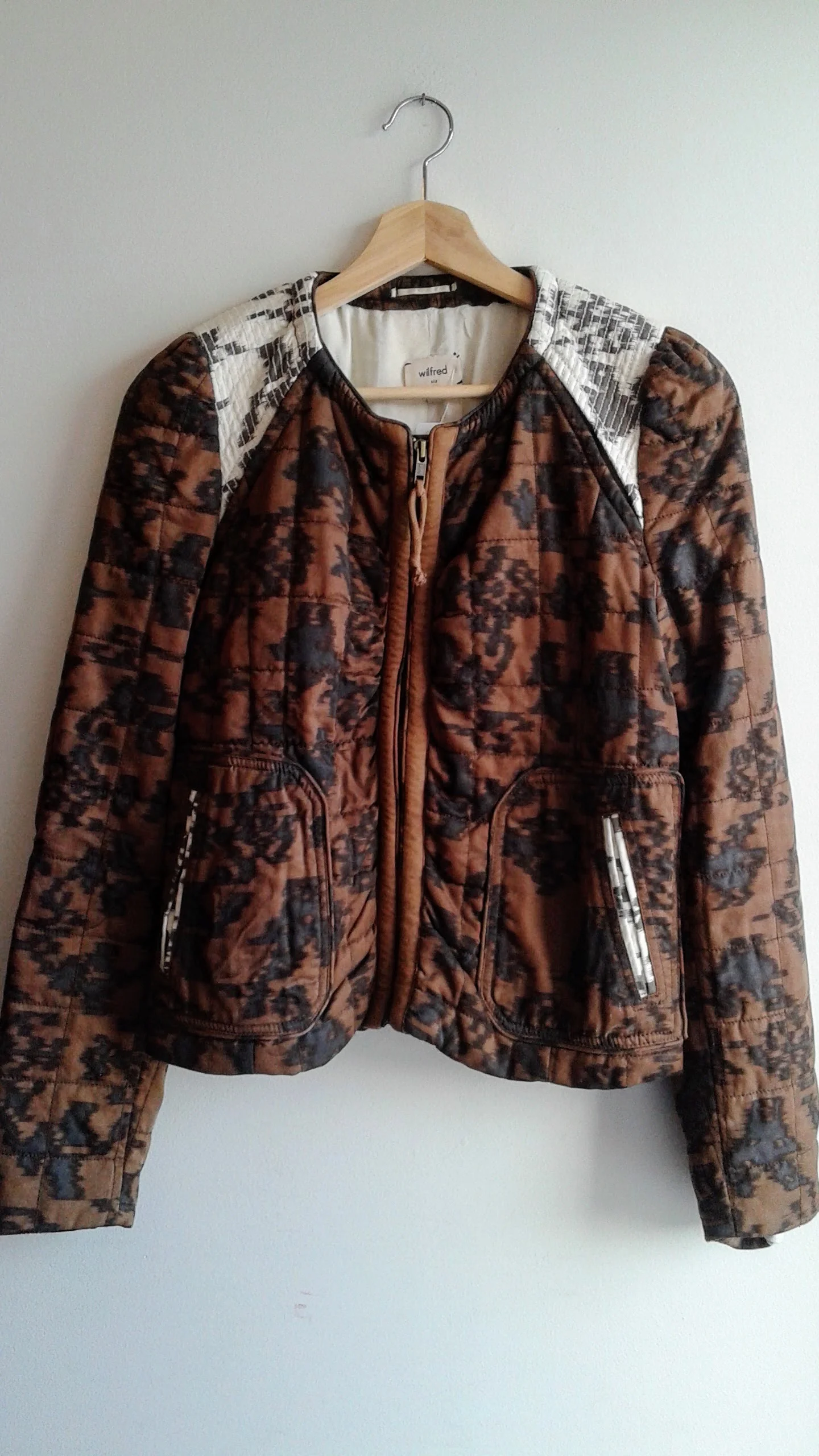 Wilfred jacket; Size 6, $40