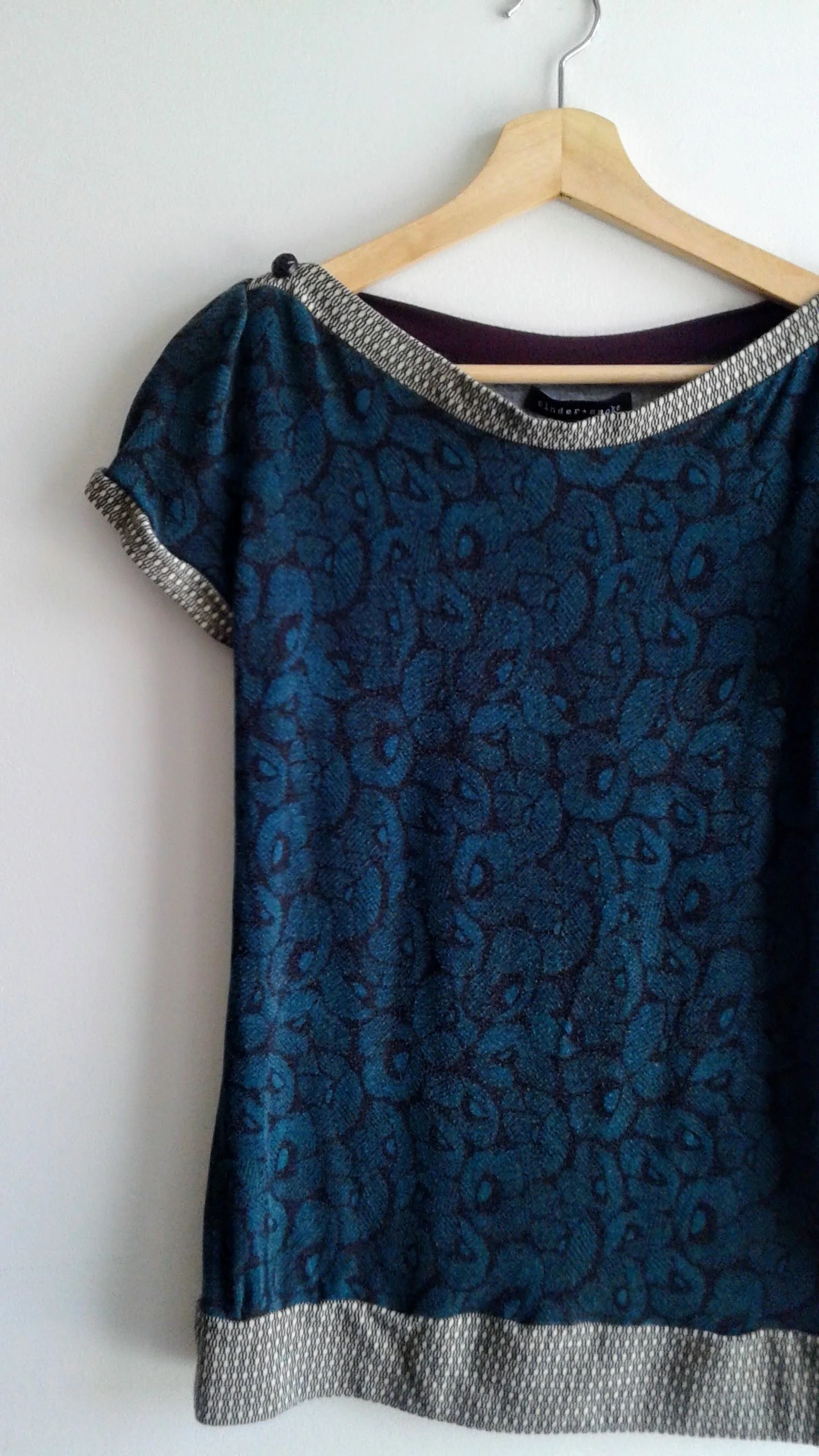 Cinder+Smoke top; Size M, $26