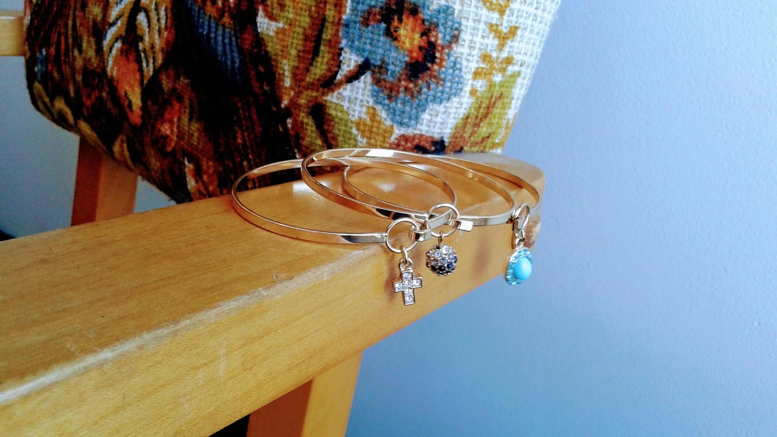 Stacking bracelets, $12 each