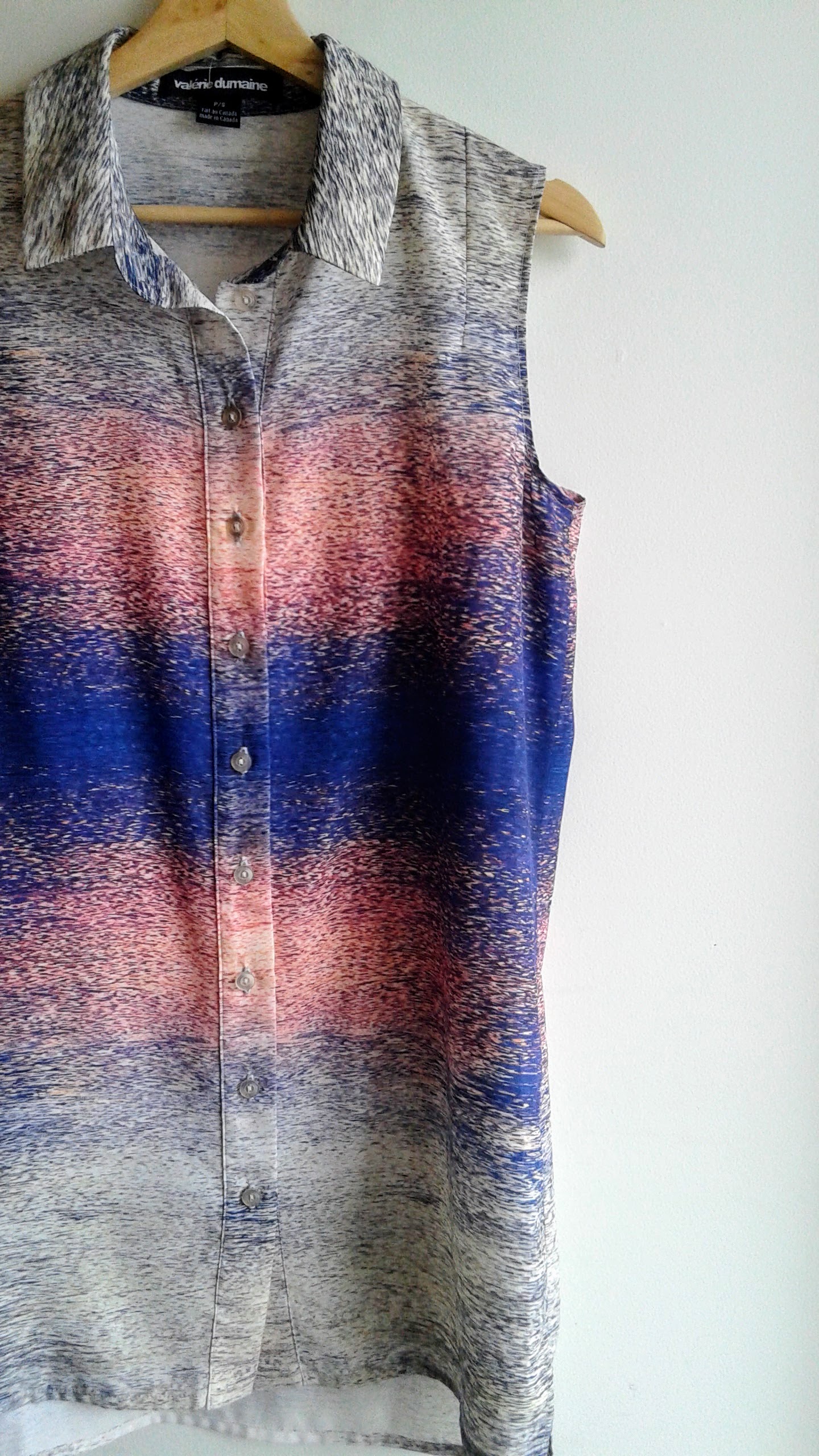 Valérie Dumaine tunic; Size 6, $24