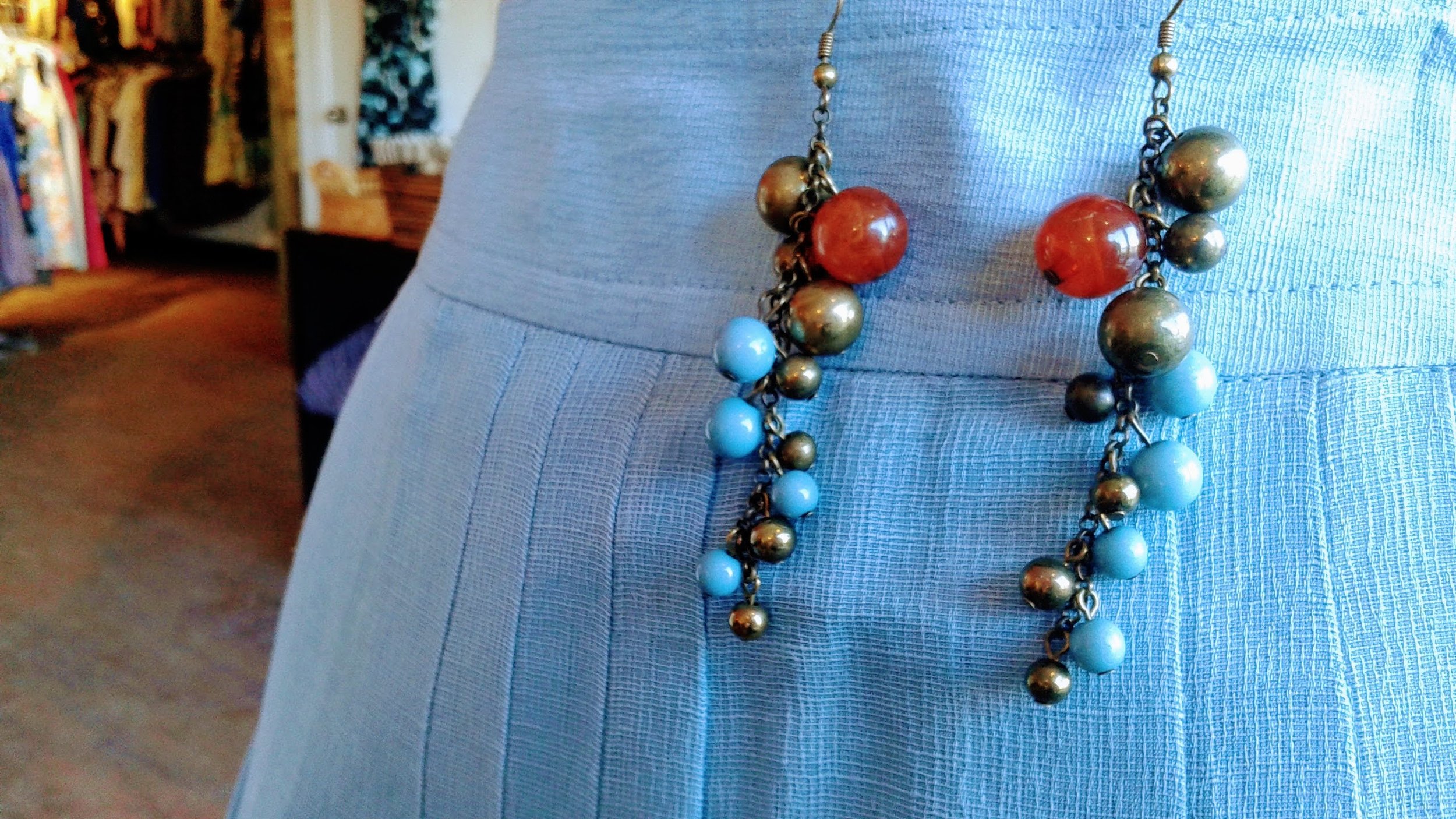 Earrings, $16