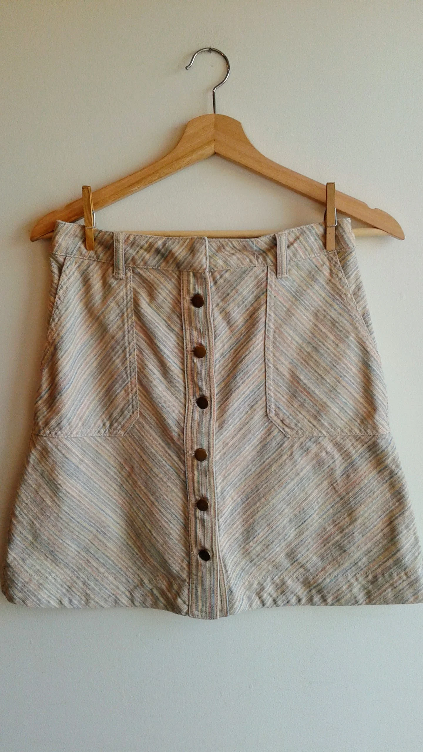 Pilcro skirt; Size 4, $26