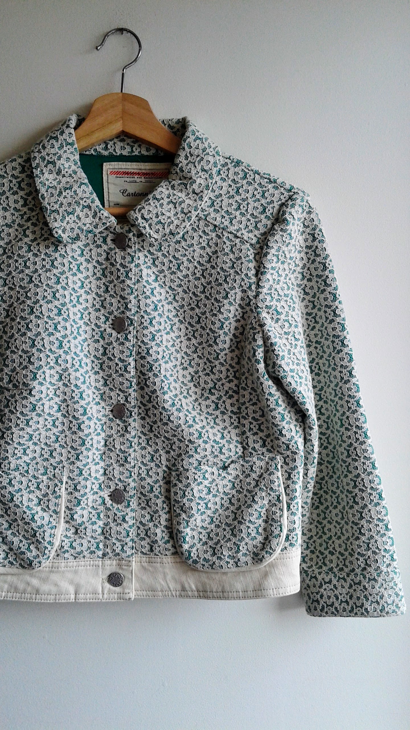 Cartonnier jacket; Size S, $52
