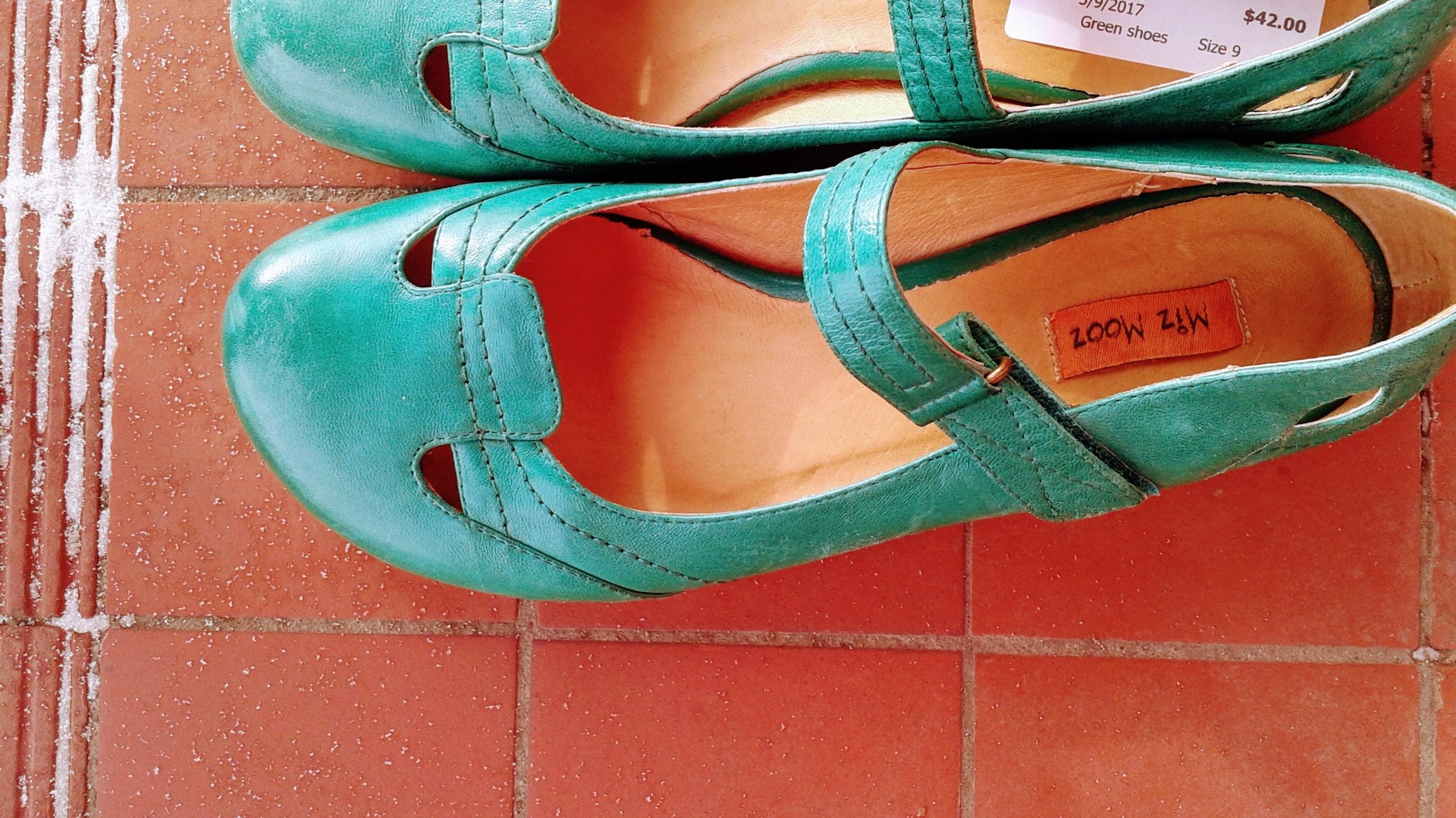 Miz Mooz shoes; S9, $42