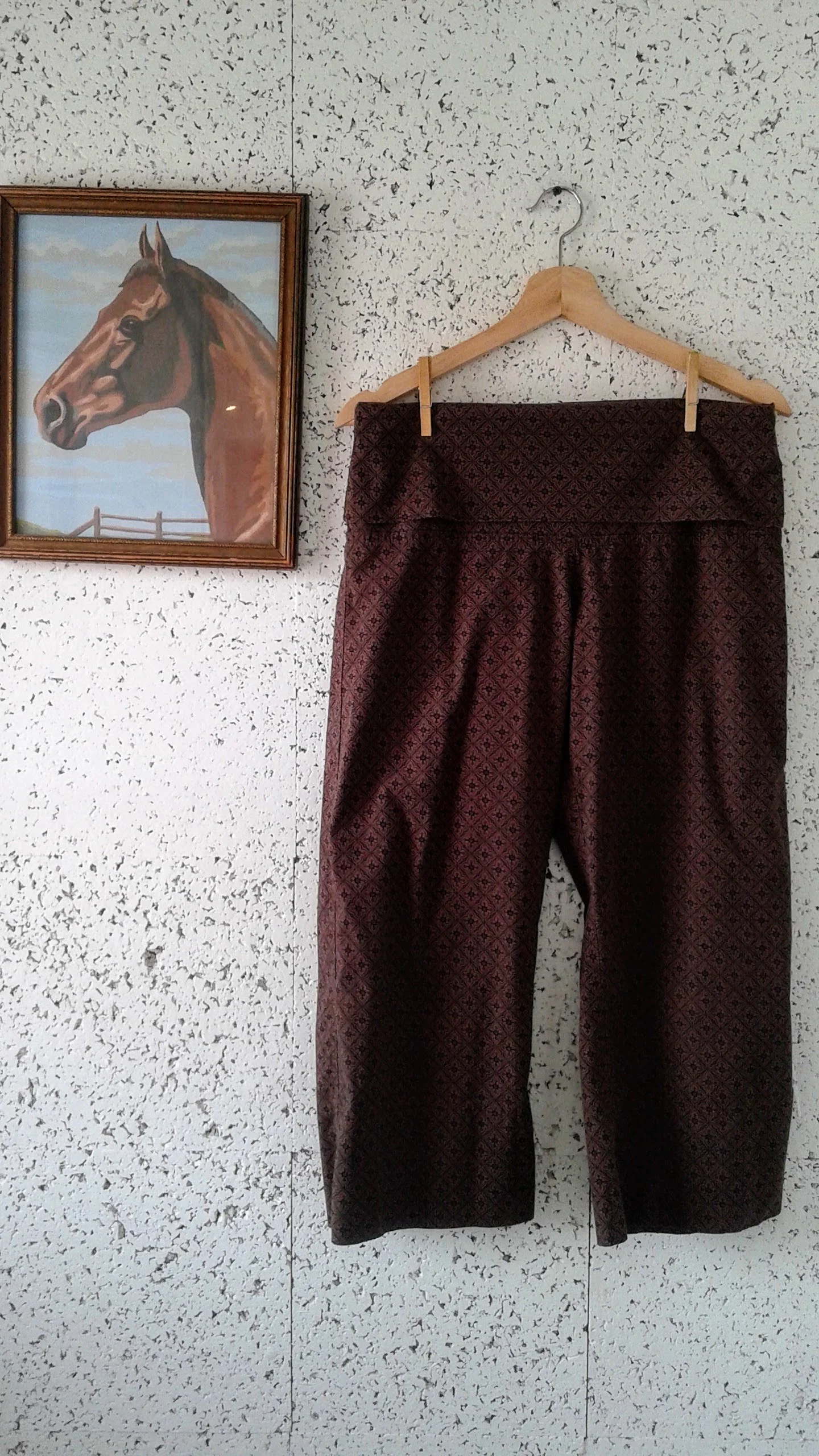 Sabrina Butterfly pants; Size S, $28