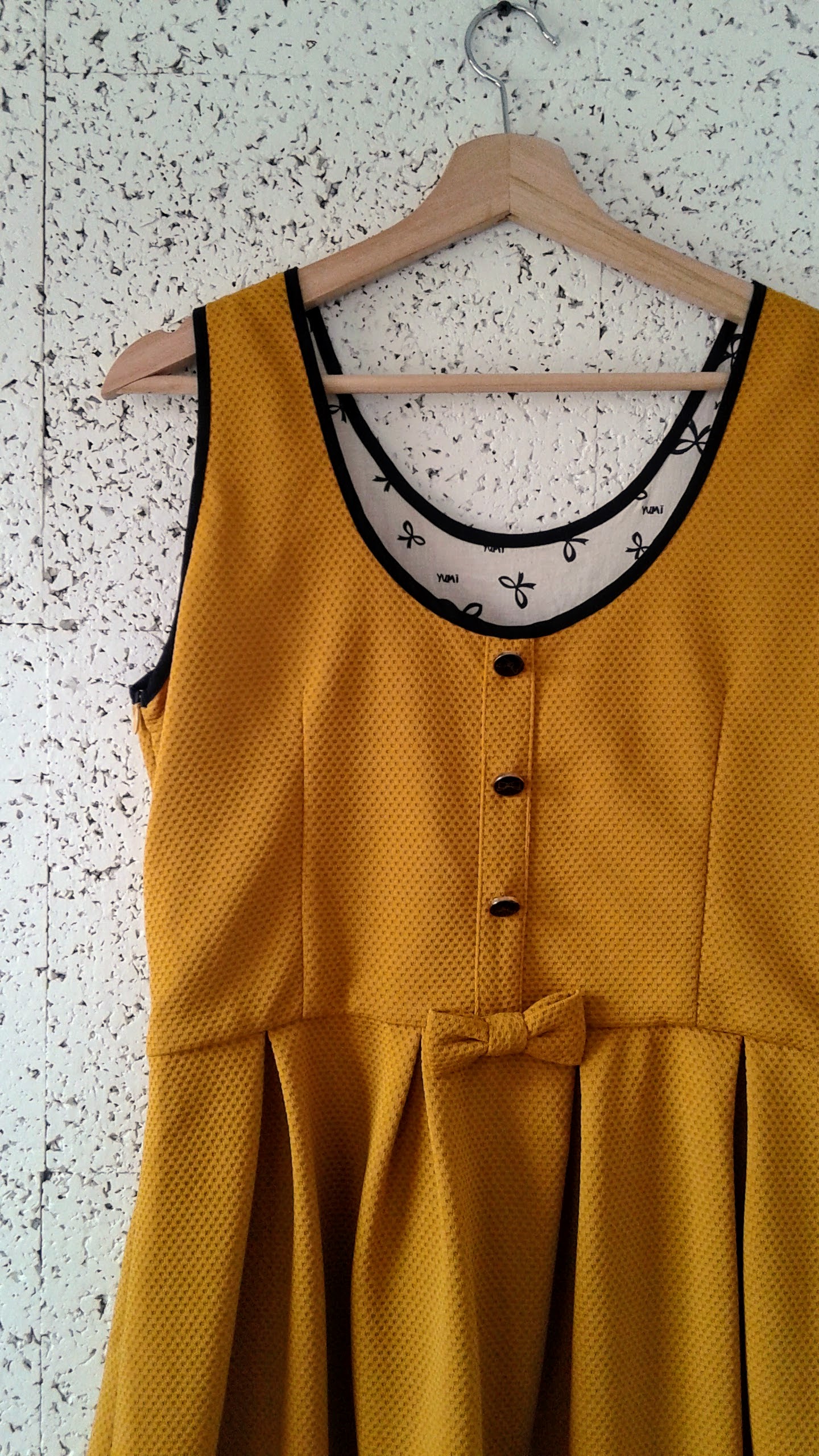 Back of Yumi dress