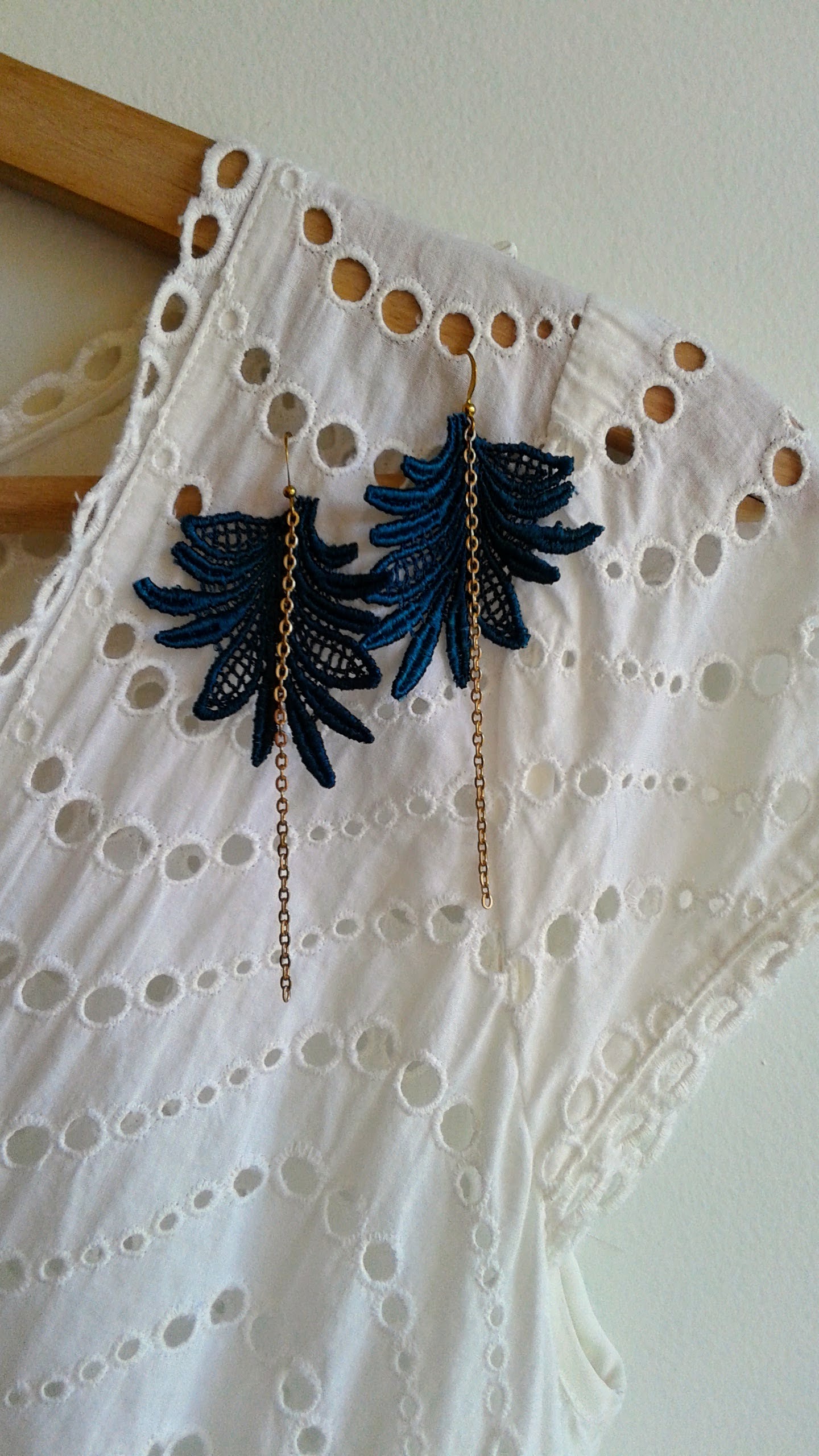 Earrings, $12