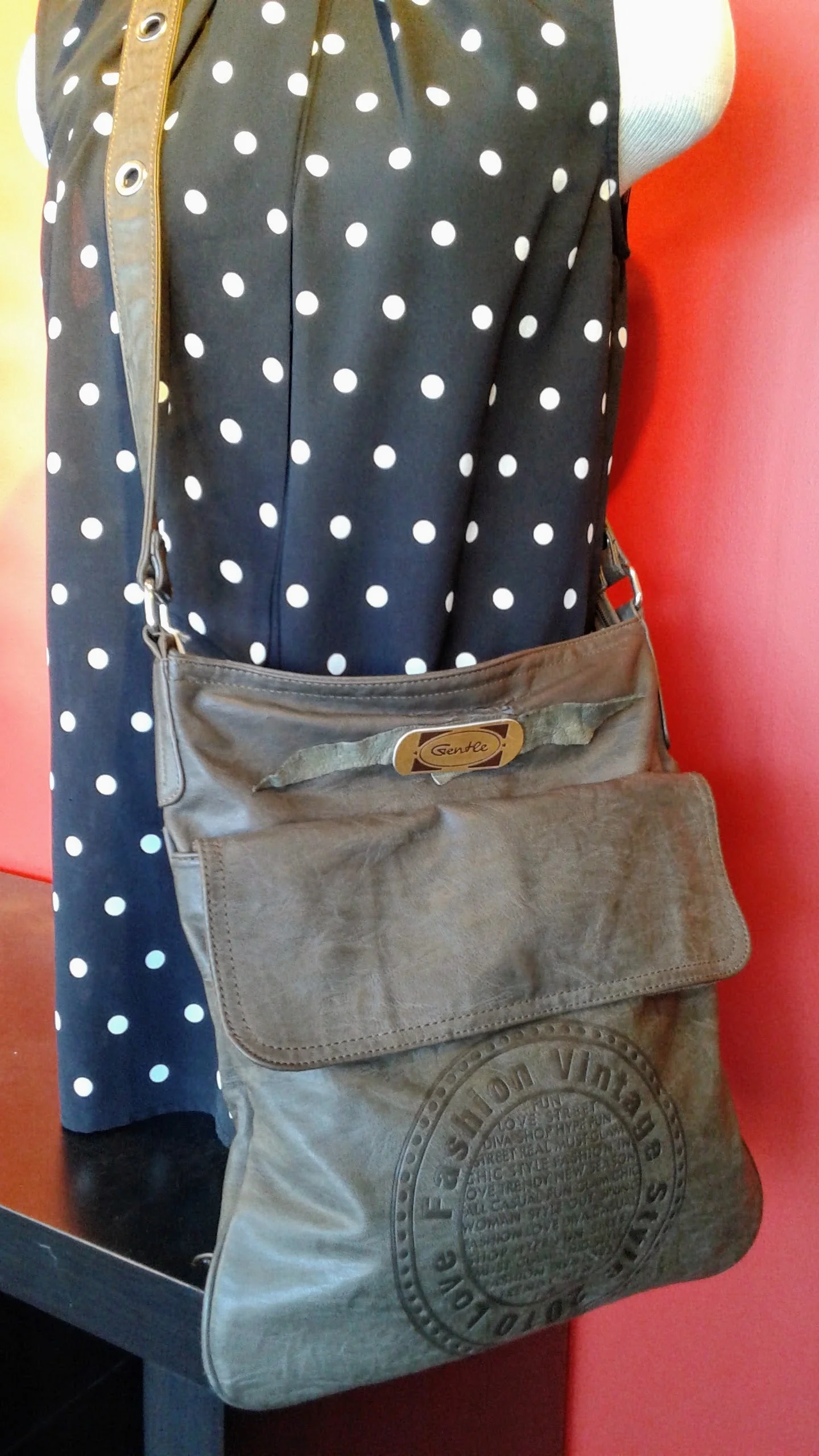 Gentle Vintage cross-body bag, $18