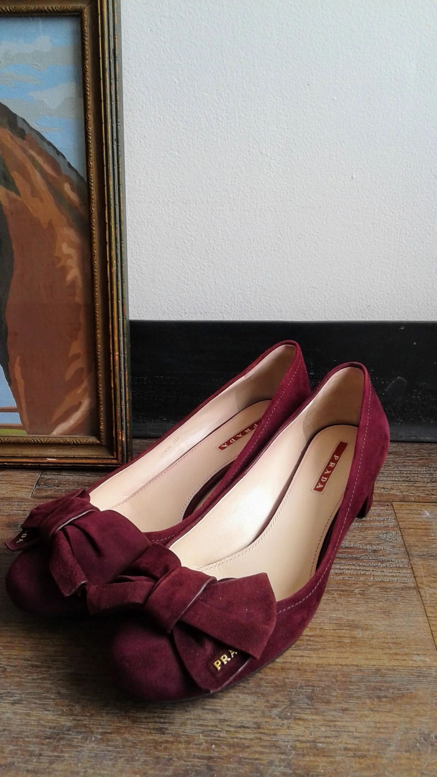 Prada shoes; S8.5, $225