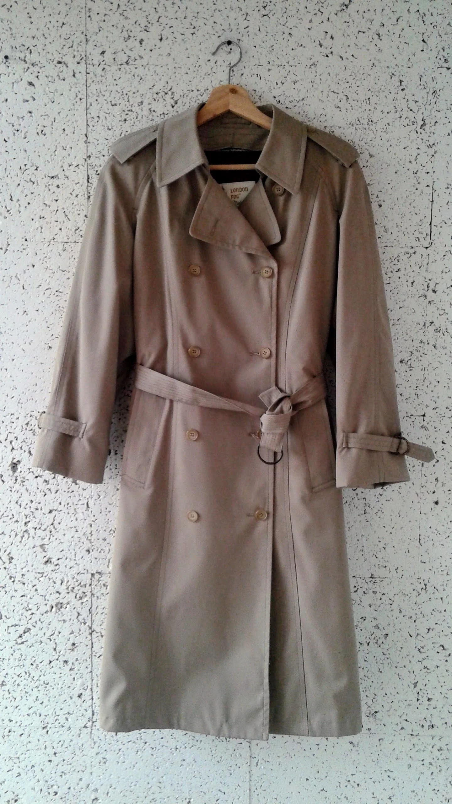 London Fog coat; Size 10, $58