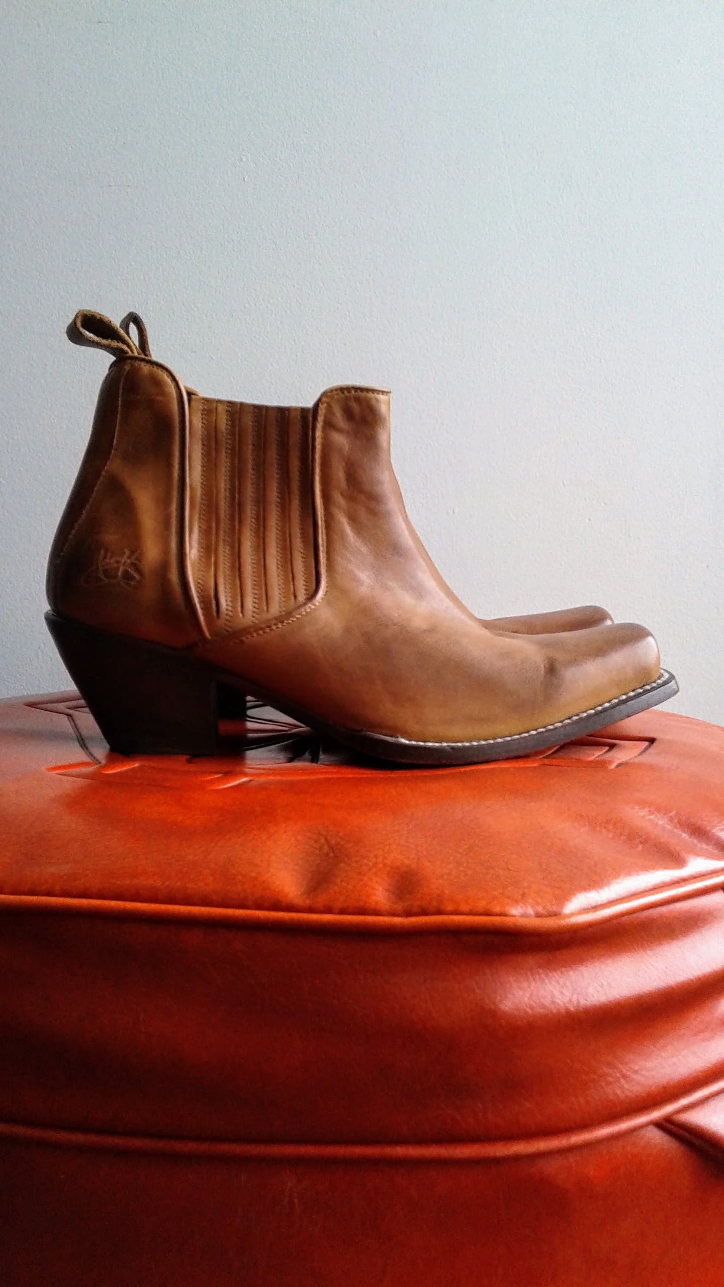 Fluevog boots; S10, $85