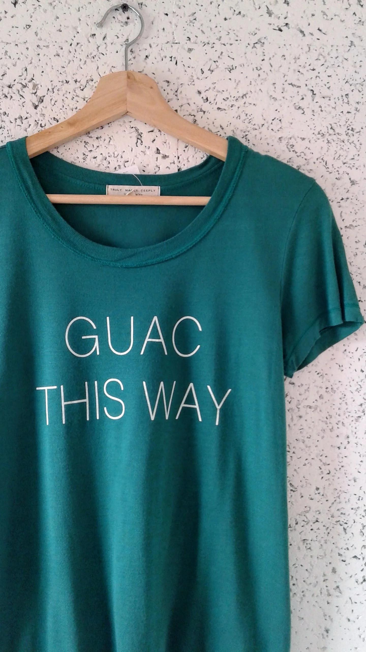 Truely Madley Deeply t-shirt; Size M, $18