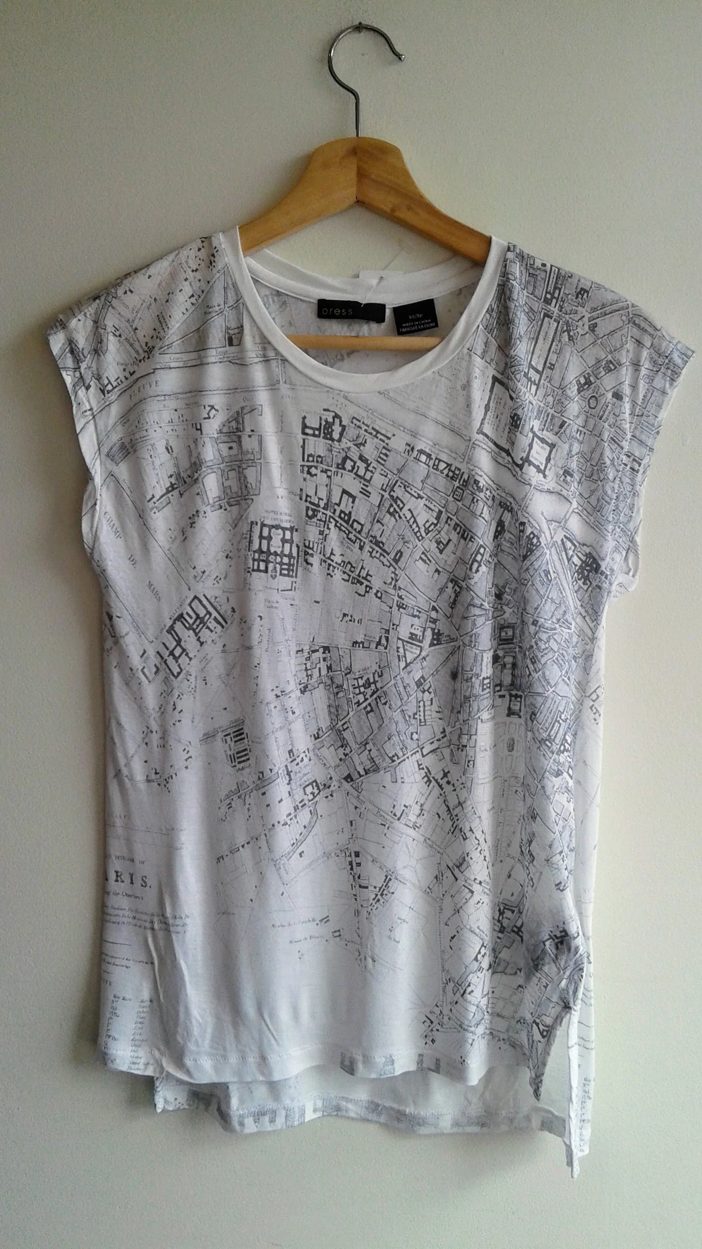 Paris T-shirt; Size XS, $20