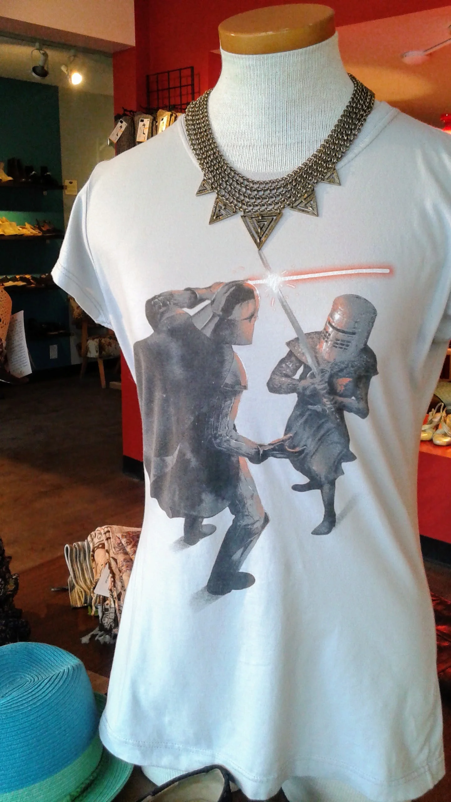 Fury Tees tee: Size M/L