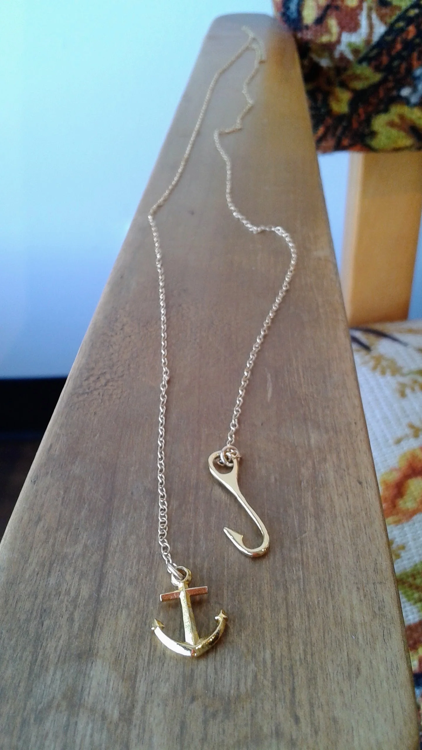 Anchor & Hook chain, $30