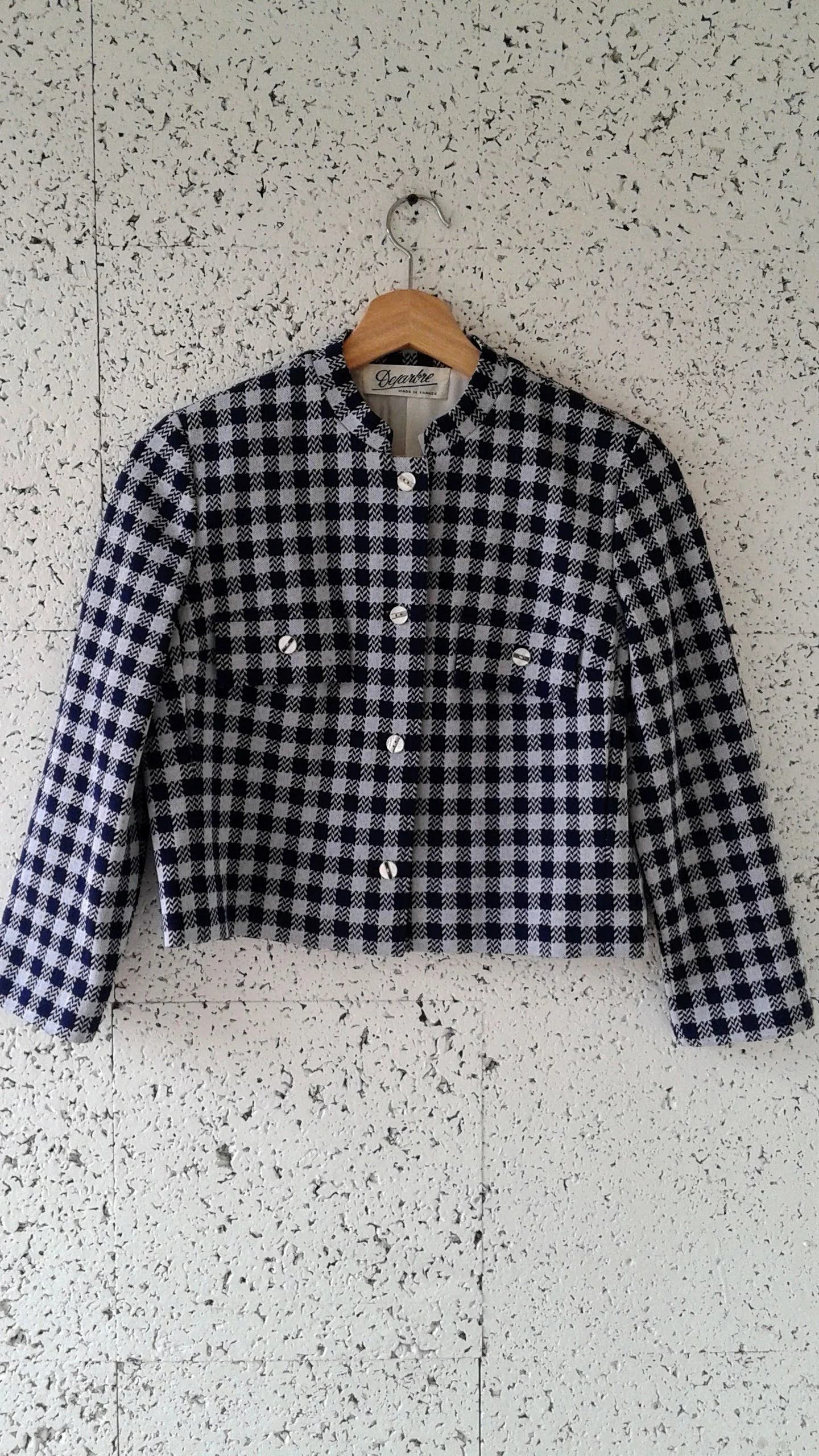 Defarbre St Honoré Paris jacket; Size S, $24
