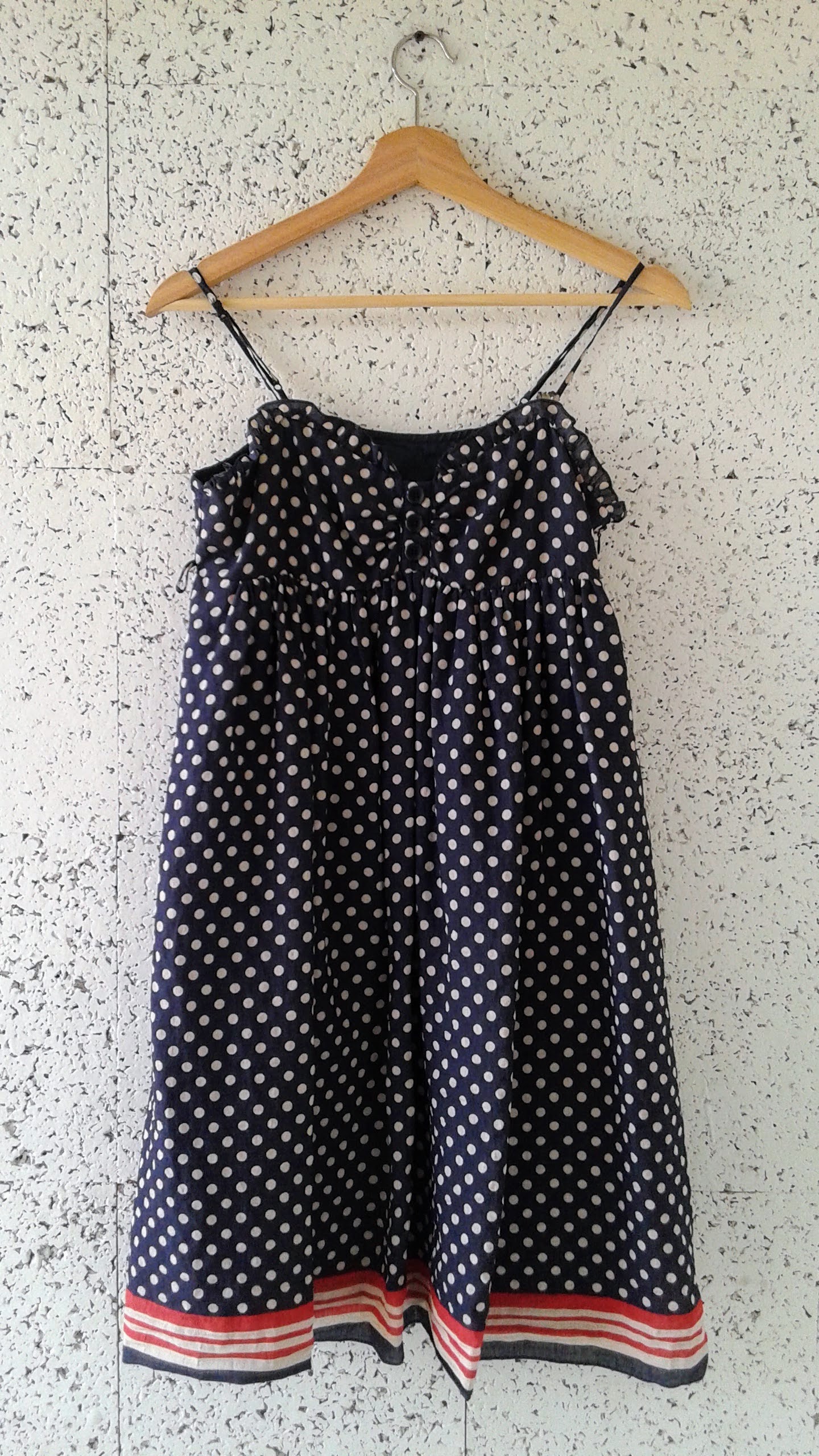 Dot dress; Size M, $24