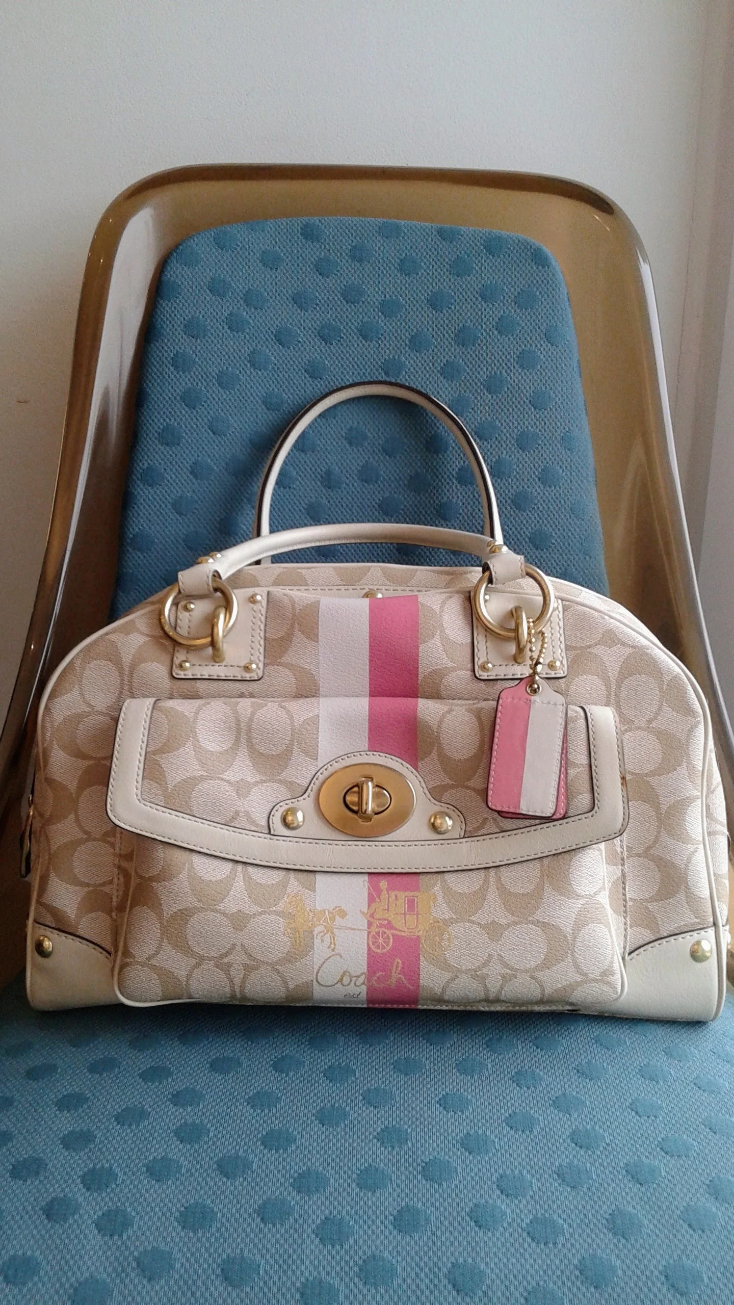 Coach bag, $150