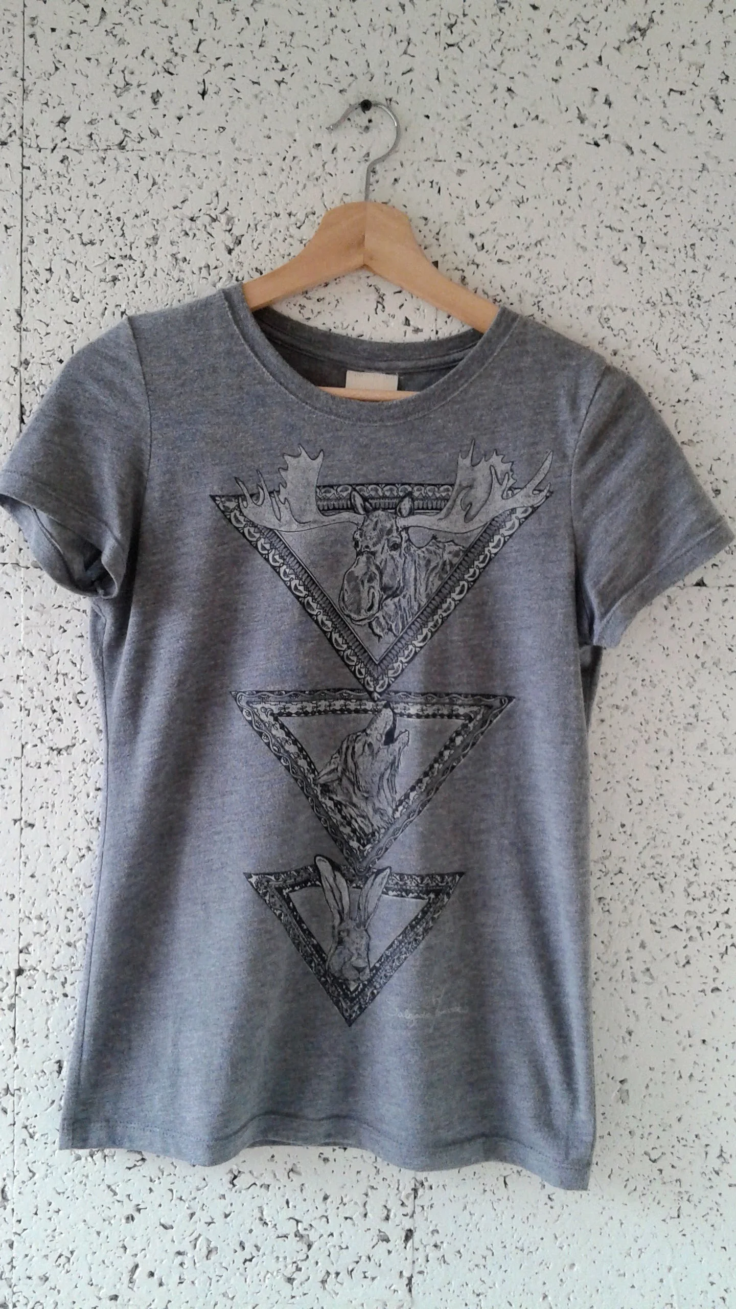 Salvatore Fenwick tee; Size S, $28