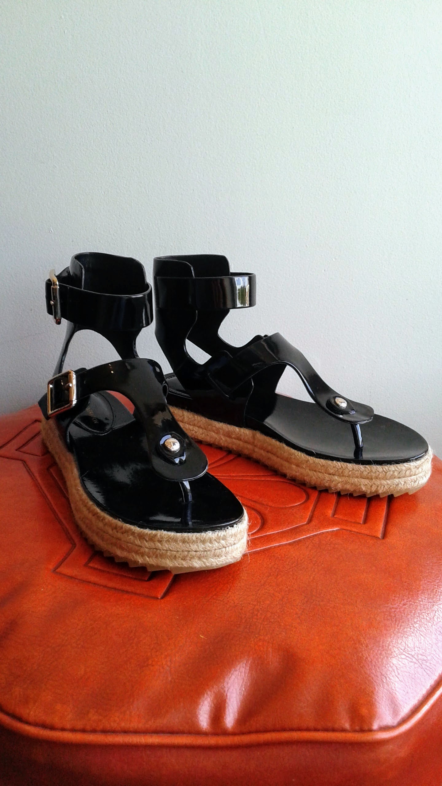 BCBG sandals; S7, $46