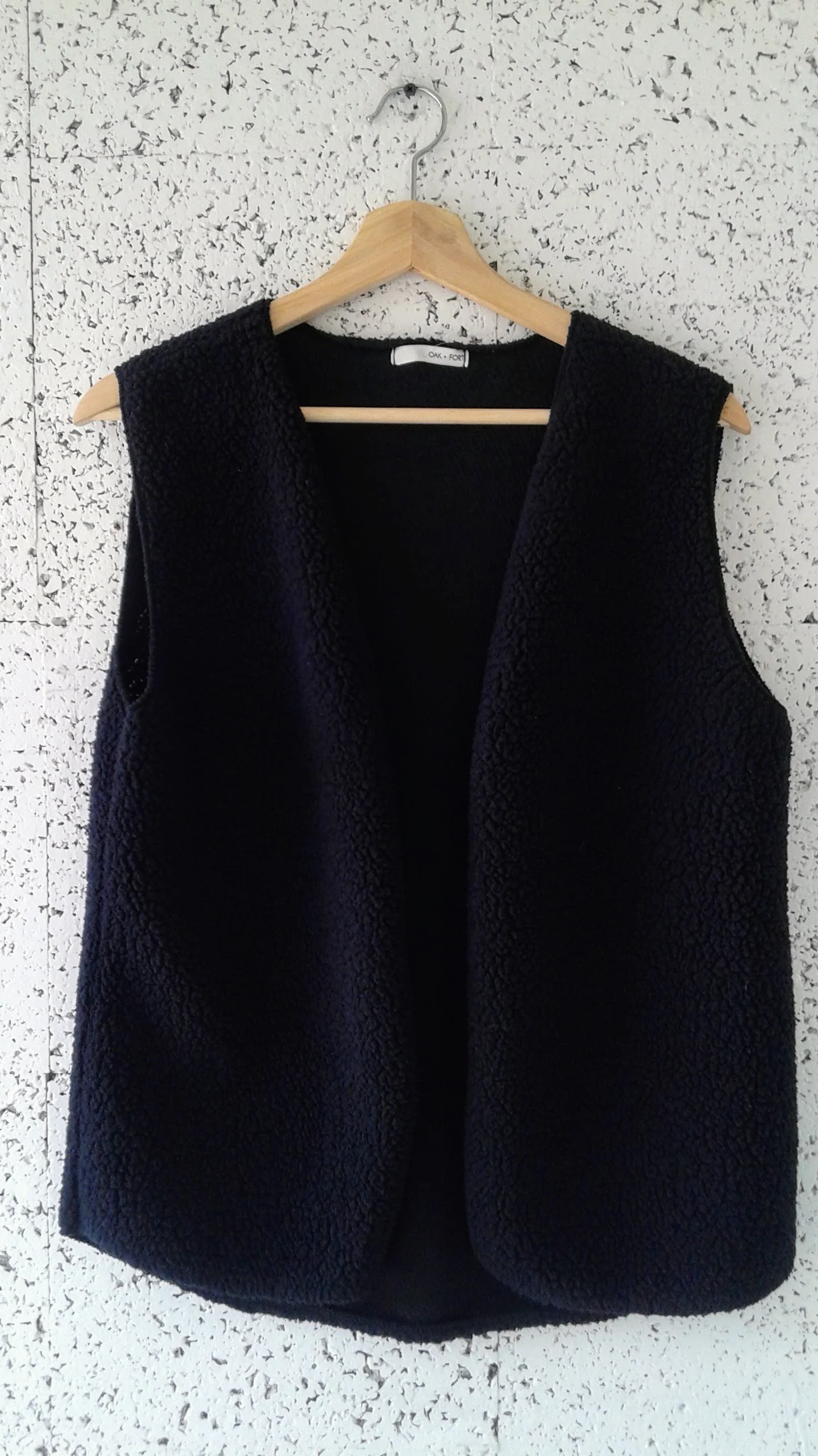 Oak + Fort vest; Size S, $38
