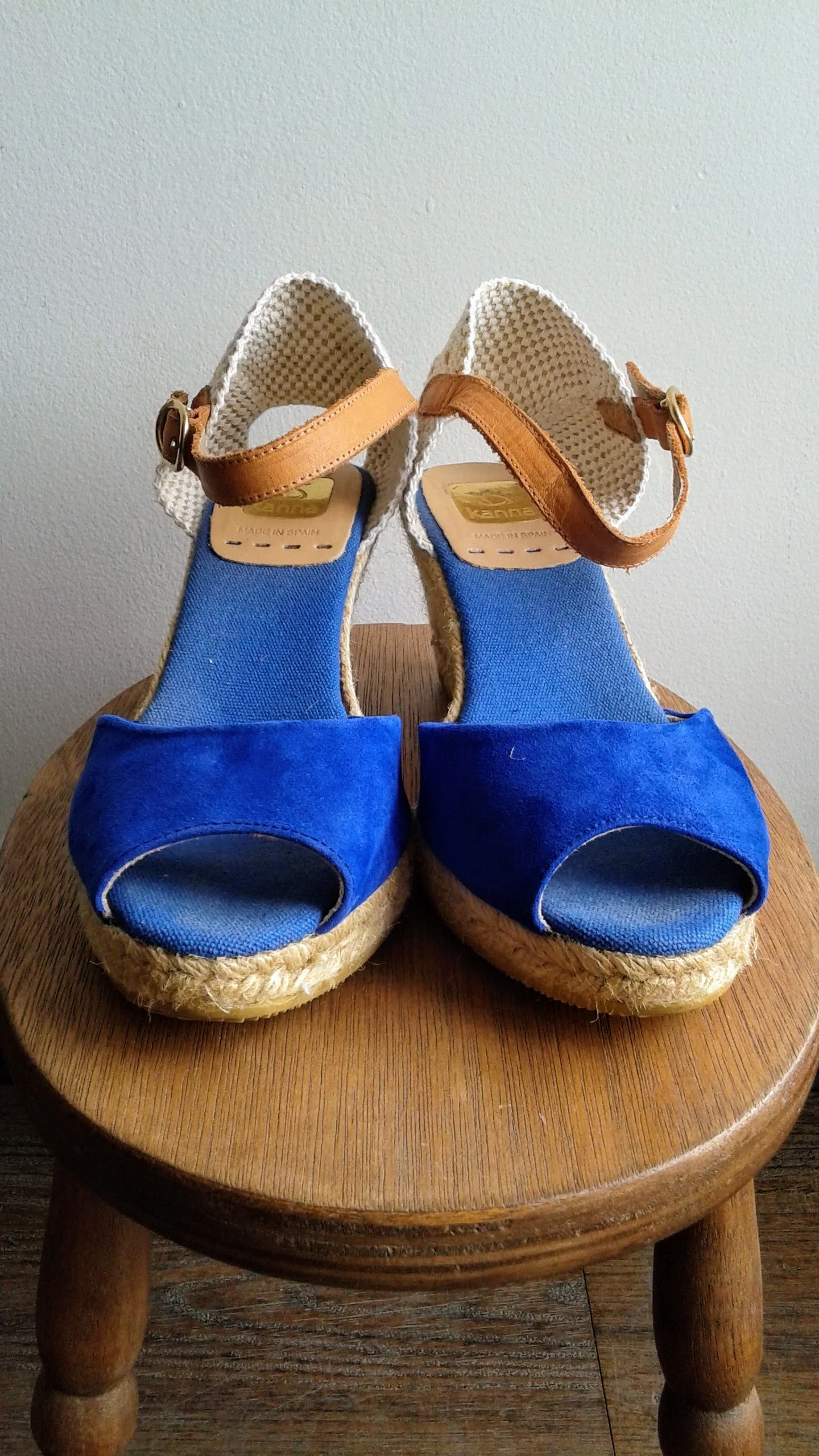 Sol-Sana espadrilles; S8.5, $40