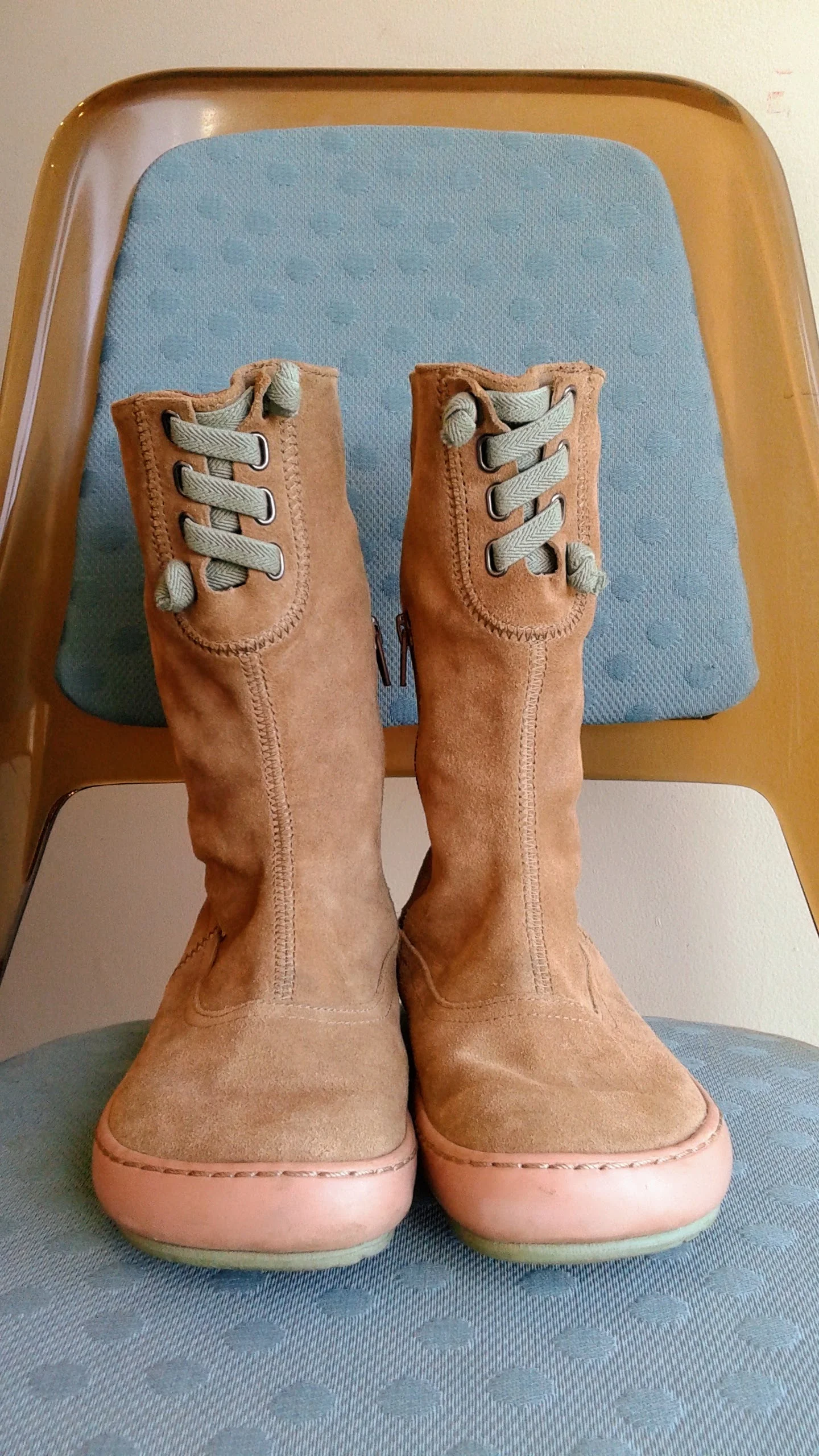 Camper boots; S7, $62