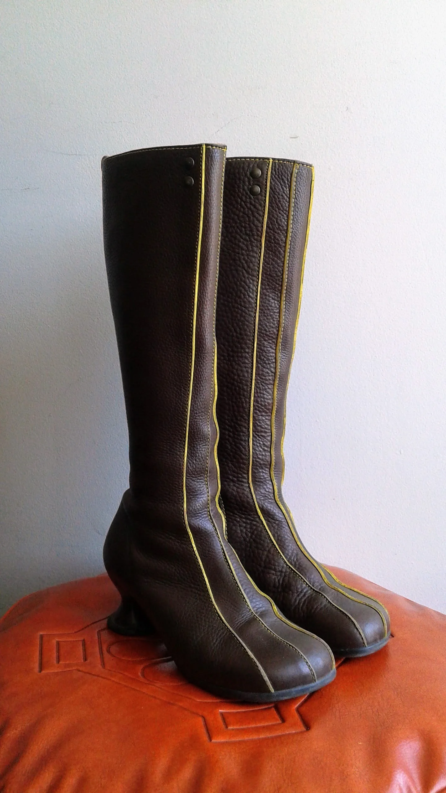Fluevog boots; S7, $110