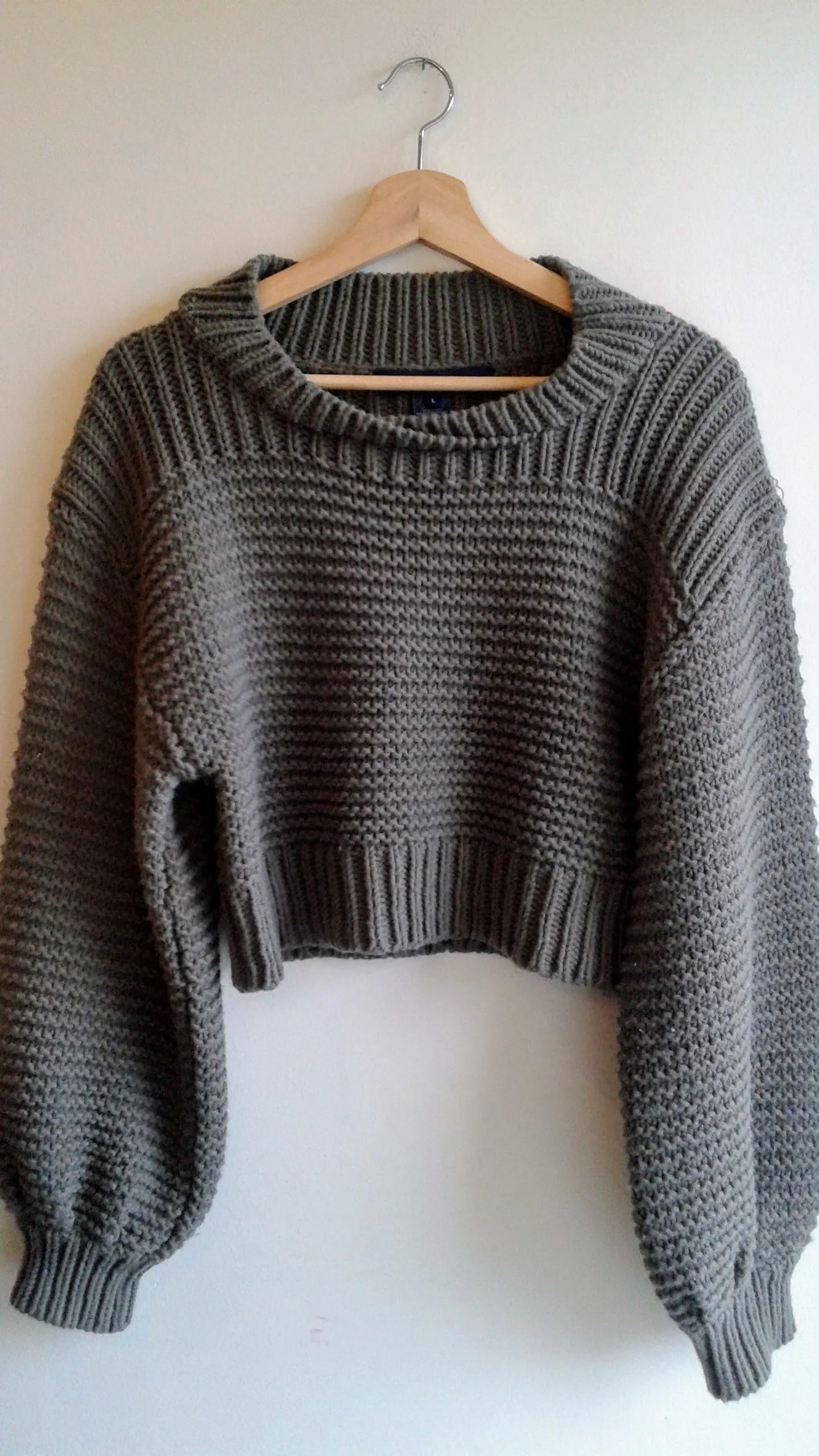 French Connection sweater; Size L, $30