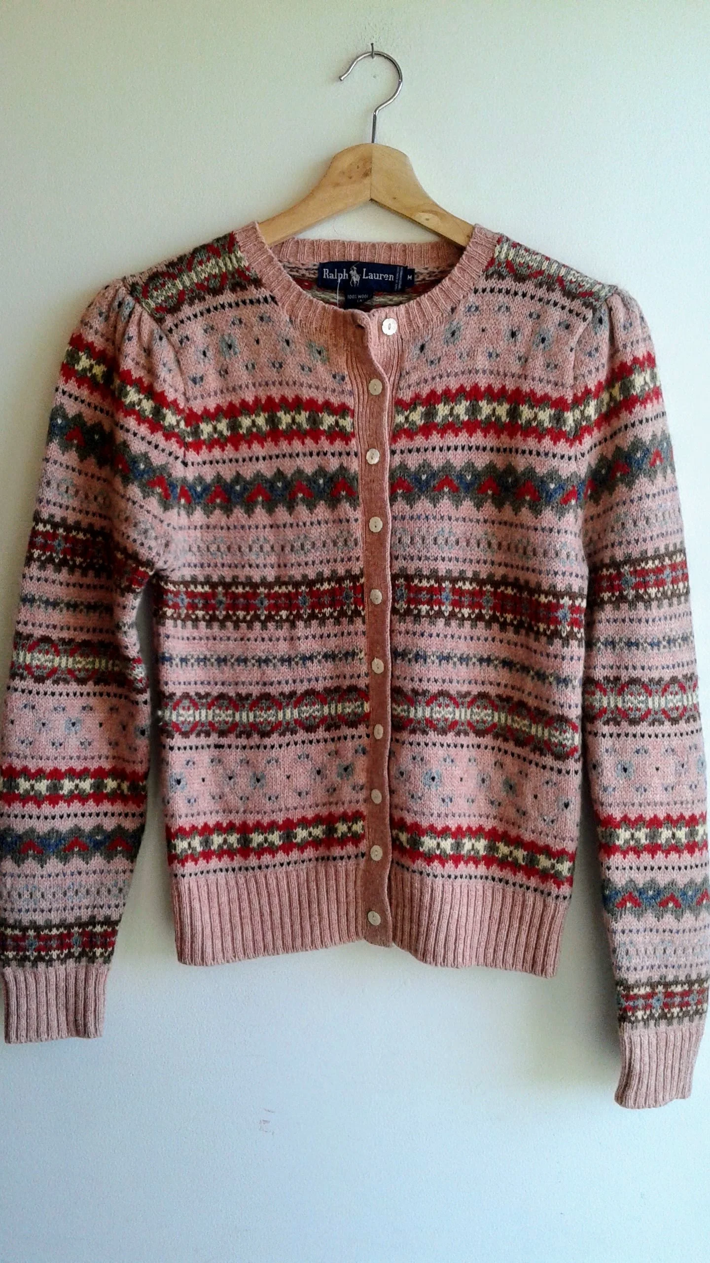 Ralph Lauren cardigan; Size M, $28