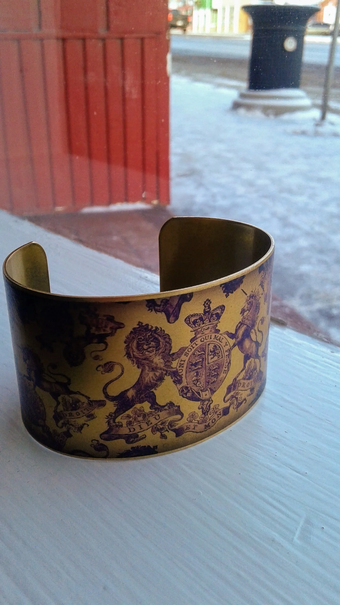 Cuff bracelet, $20