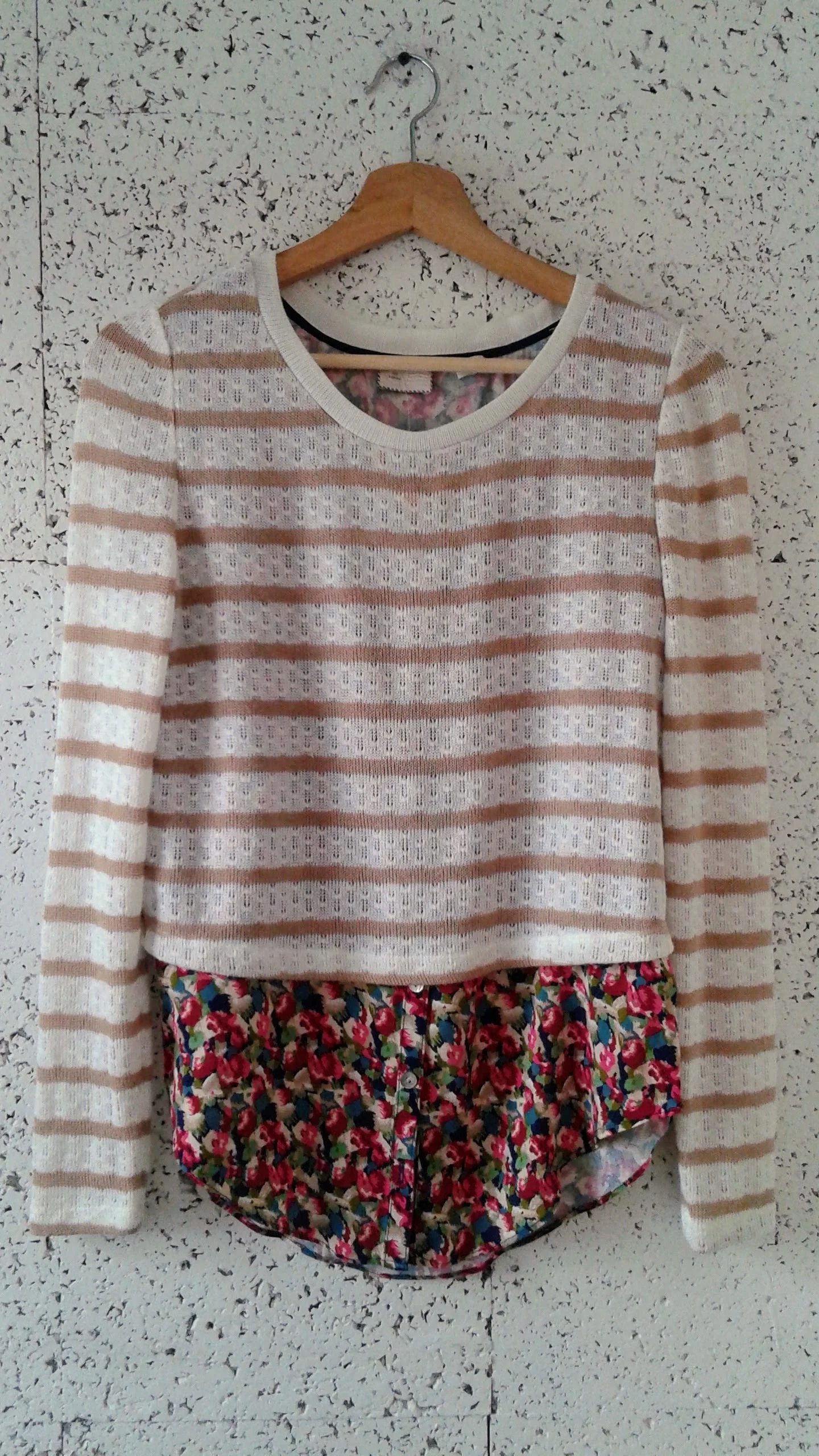 9-H15 STCL top; Size S, $28