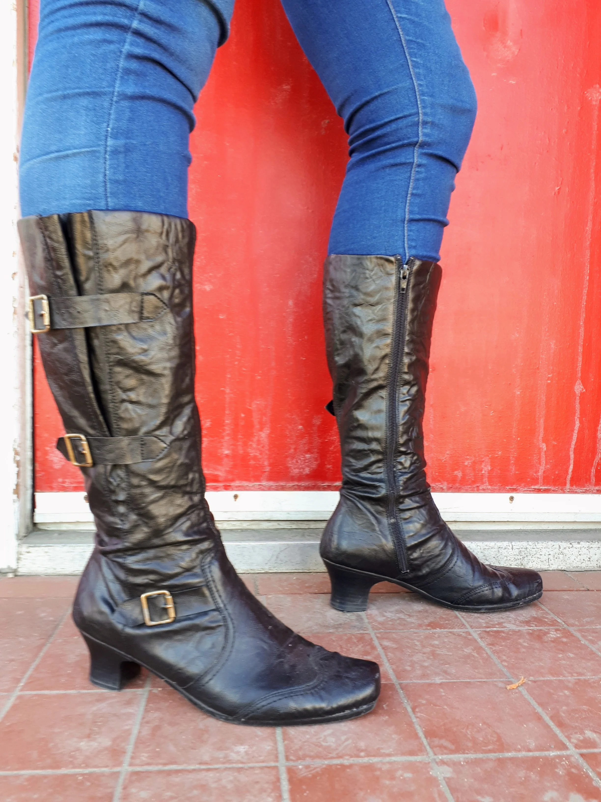 Reiker boots; S9, $45