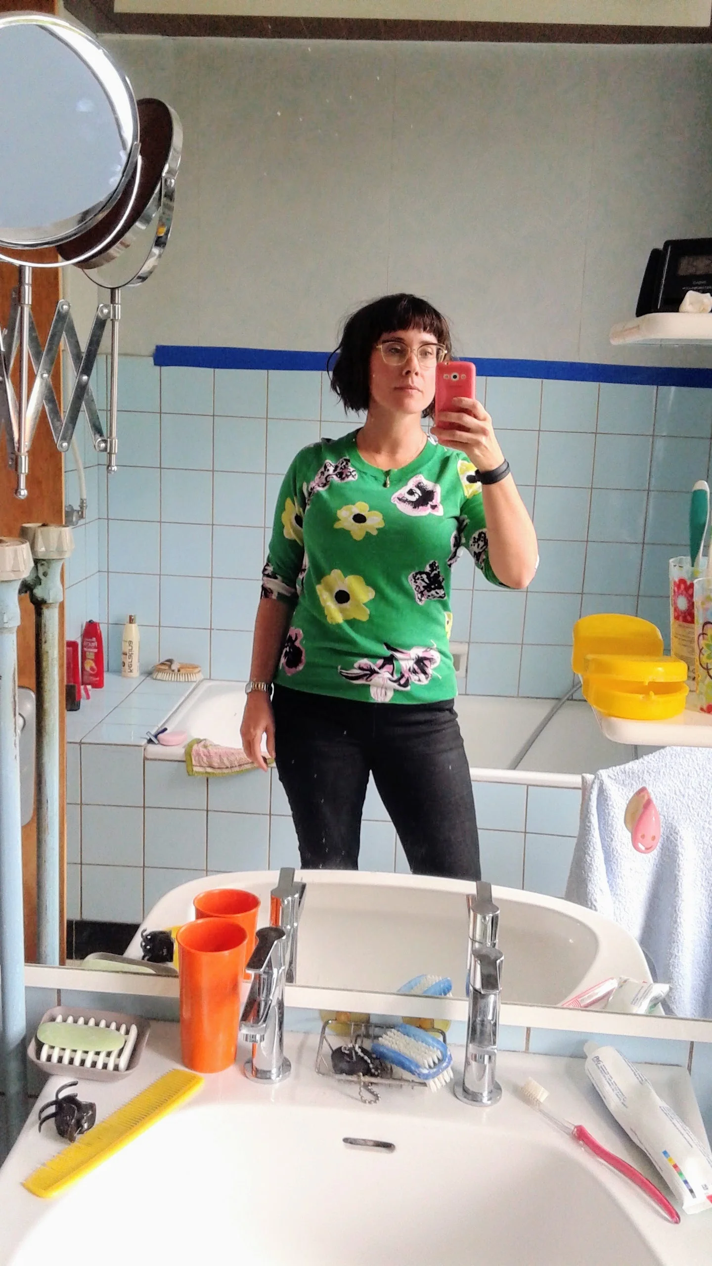 The sweater version came with me to Belgium!