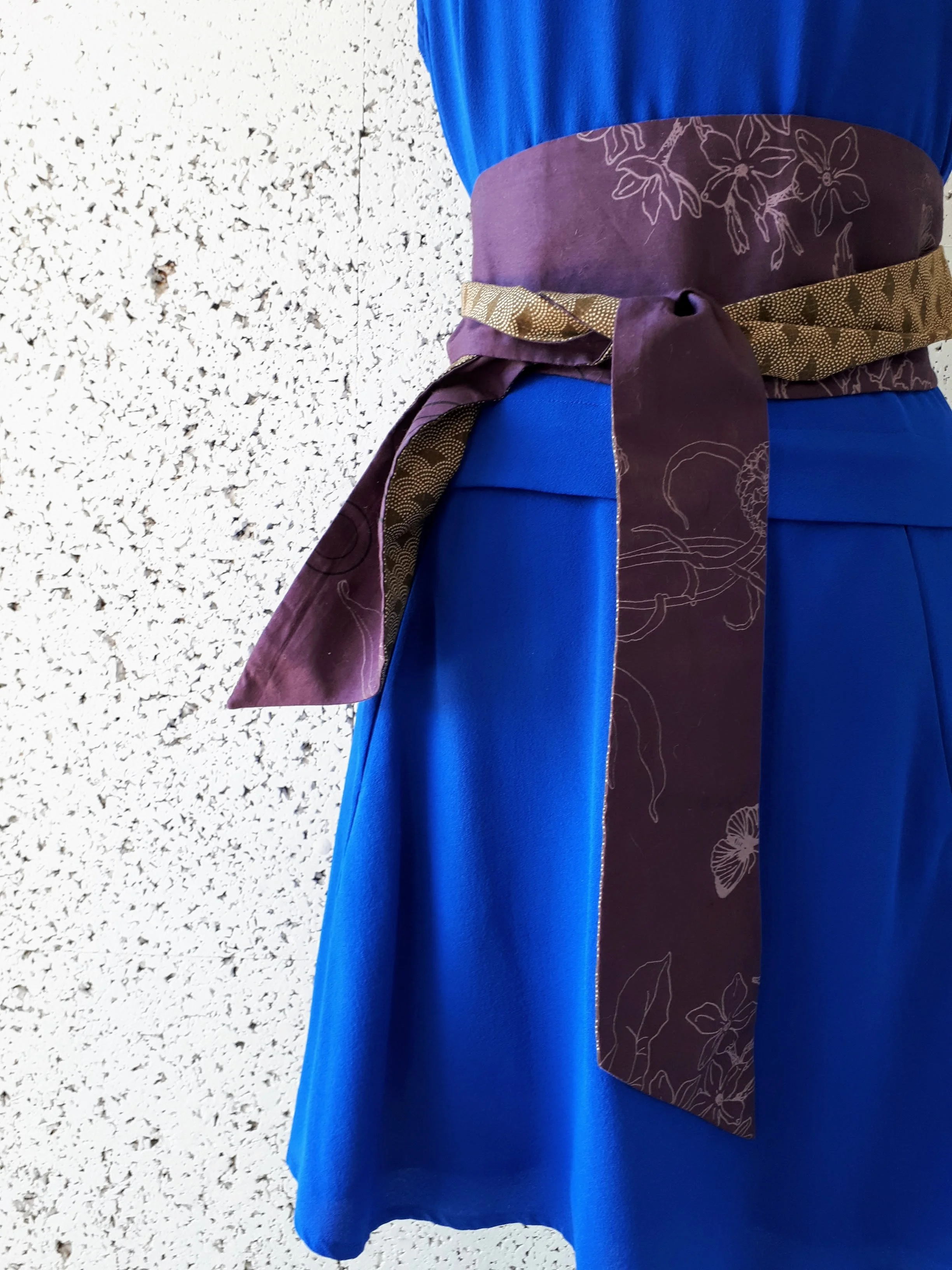 Smoking Lily sash, $24 (Babaton silk dress; Size 4, $52)