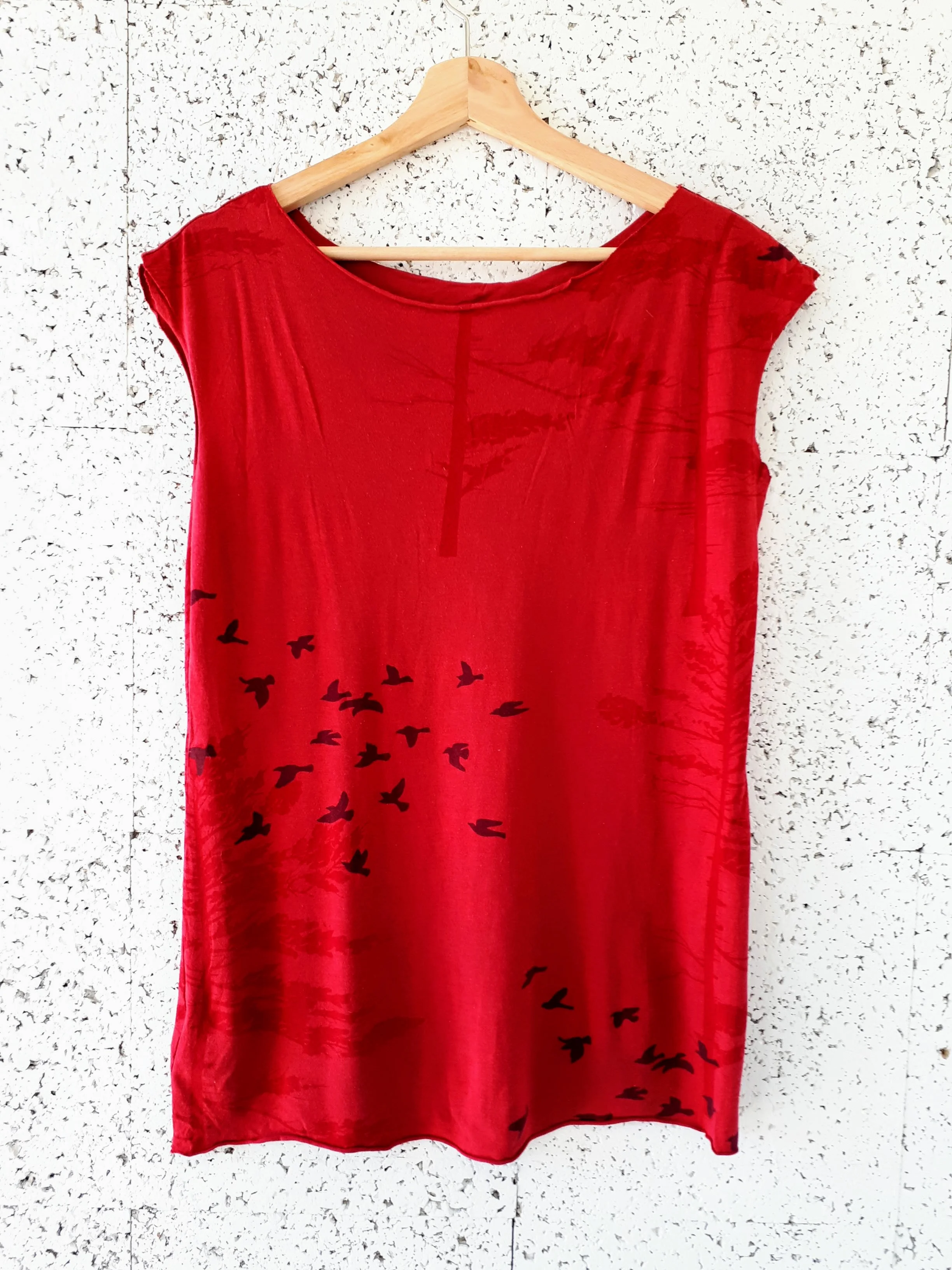 Smoking Lily top; Size M, $32