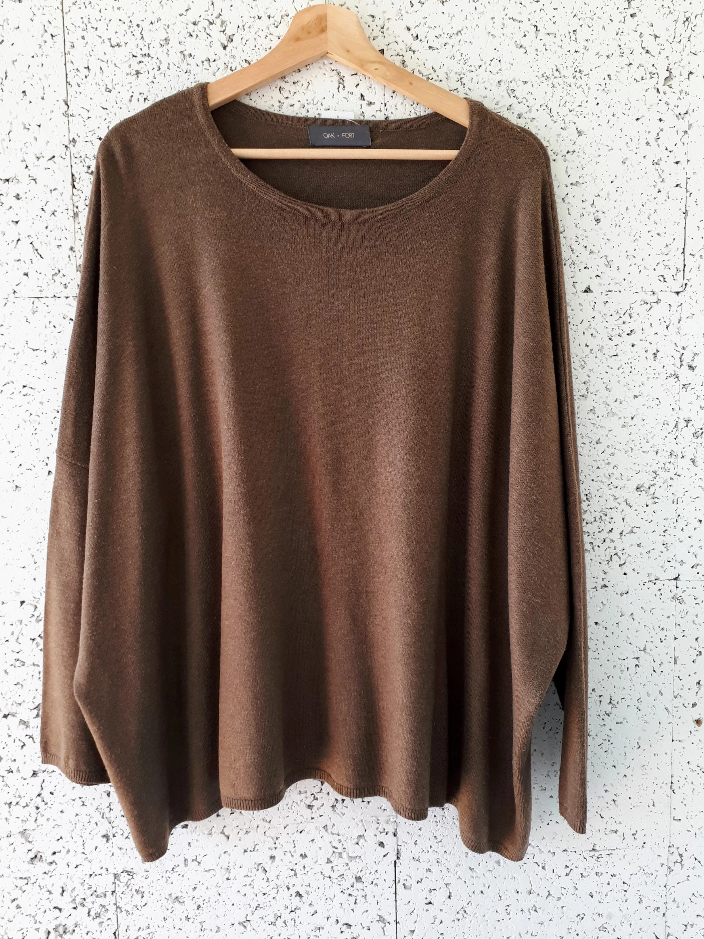 Oak+Fort top; Size L, $42