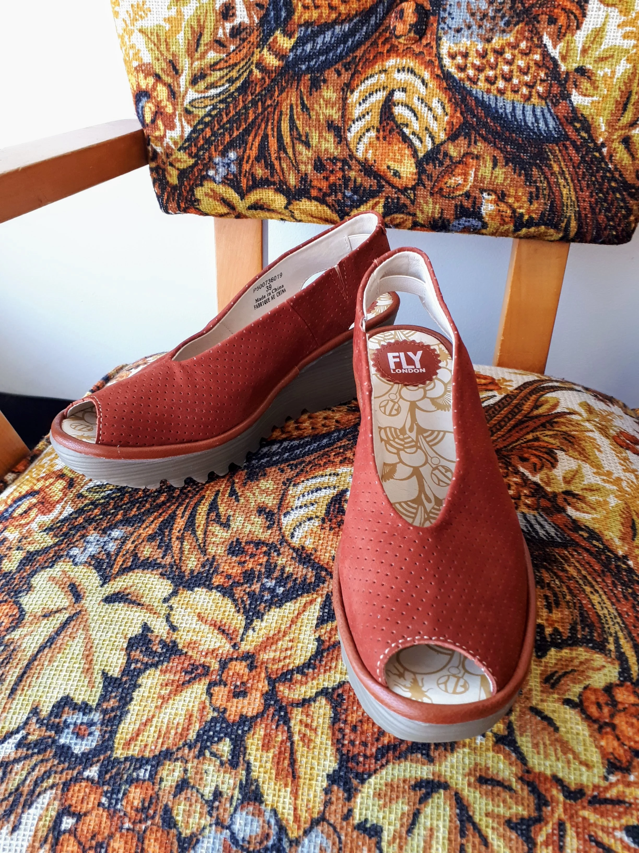 Fly London shoes; S8.5, $75