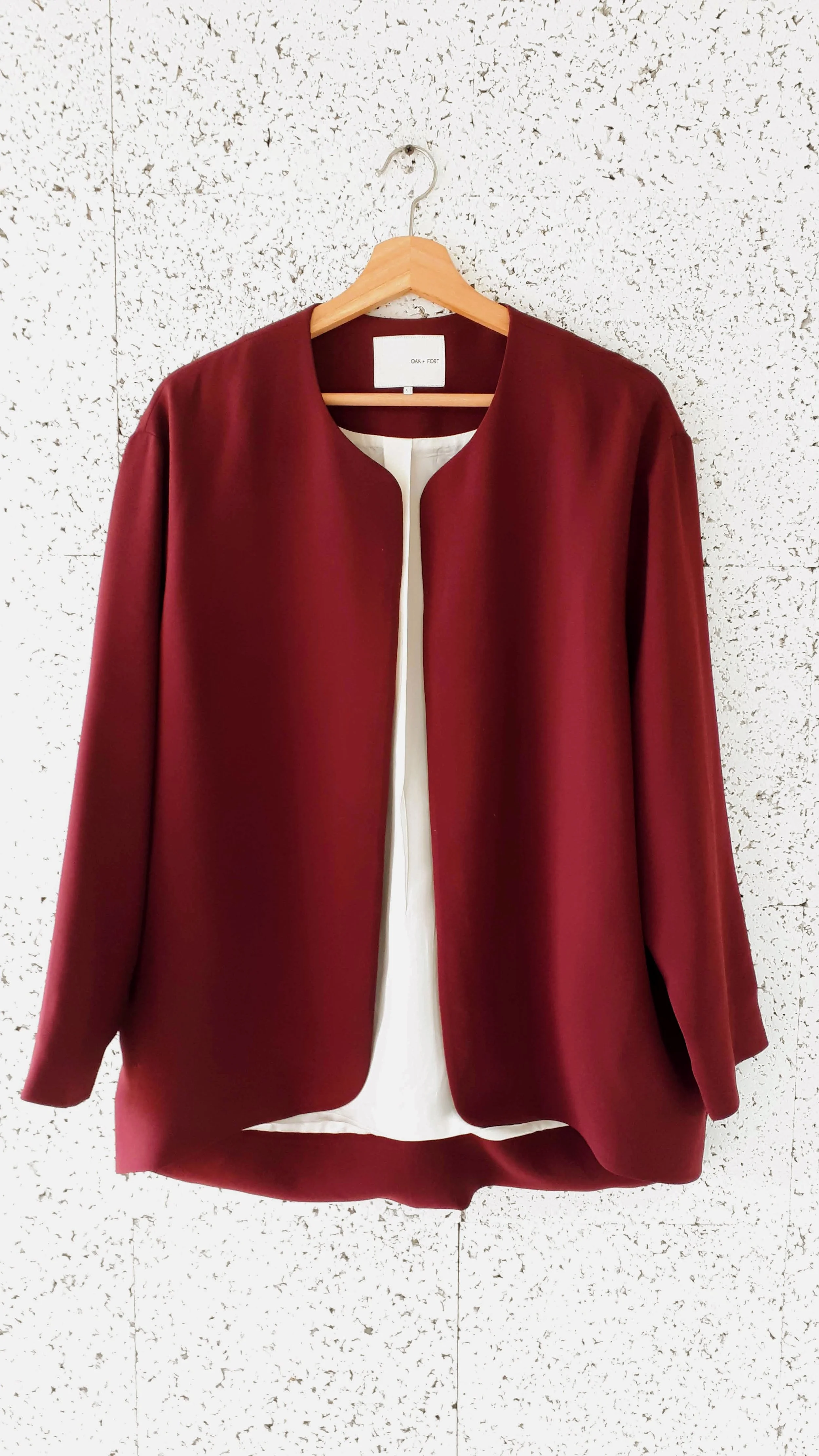 Oak+Fort jacket; Size L, $62