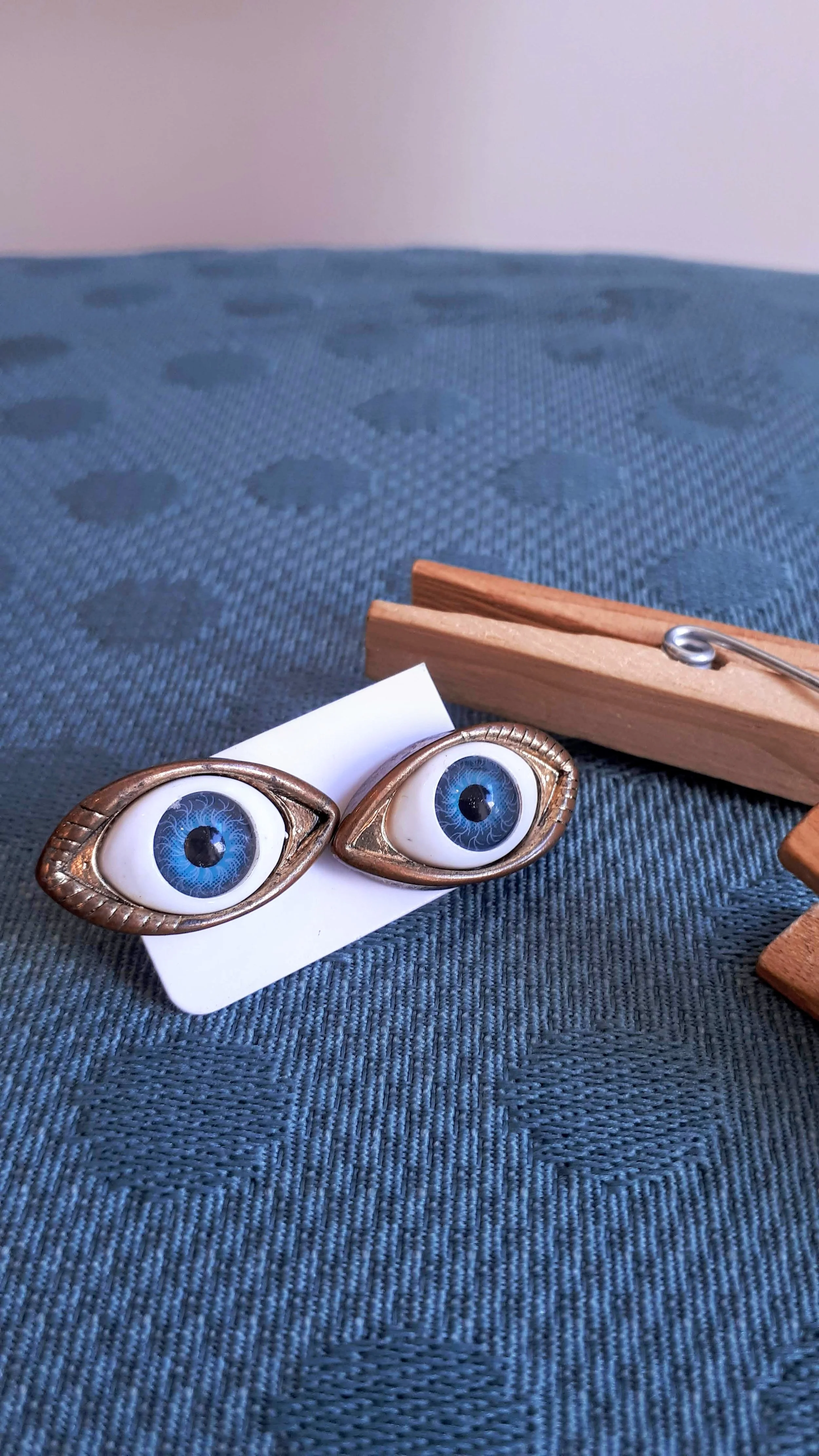 Eyeball earrings, $20