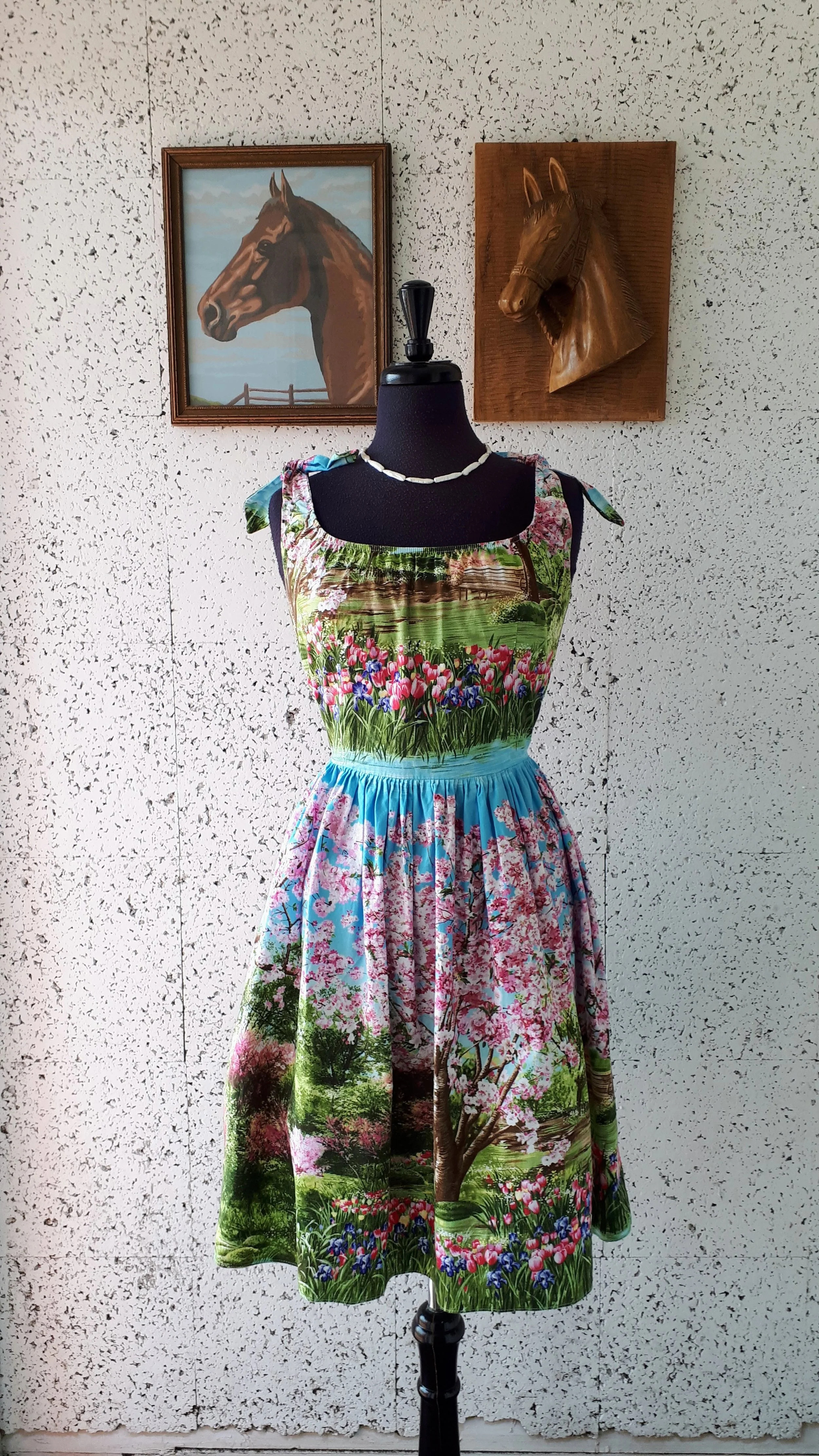 Bernie Dexter dress; Size L, $42