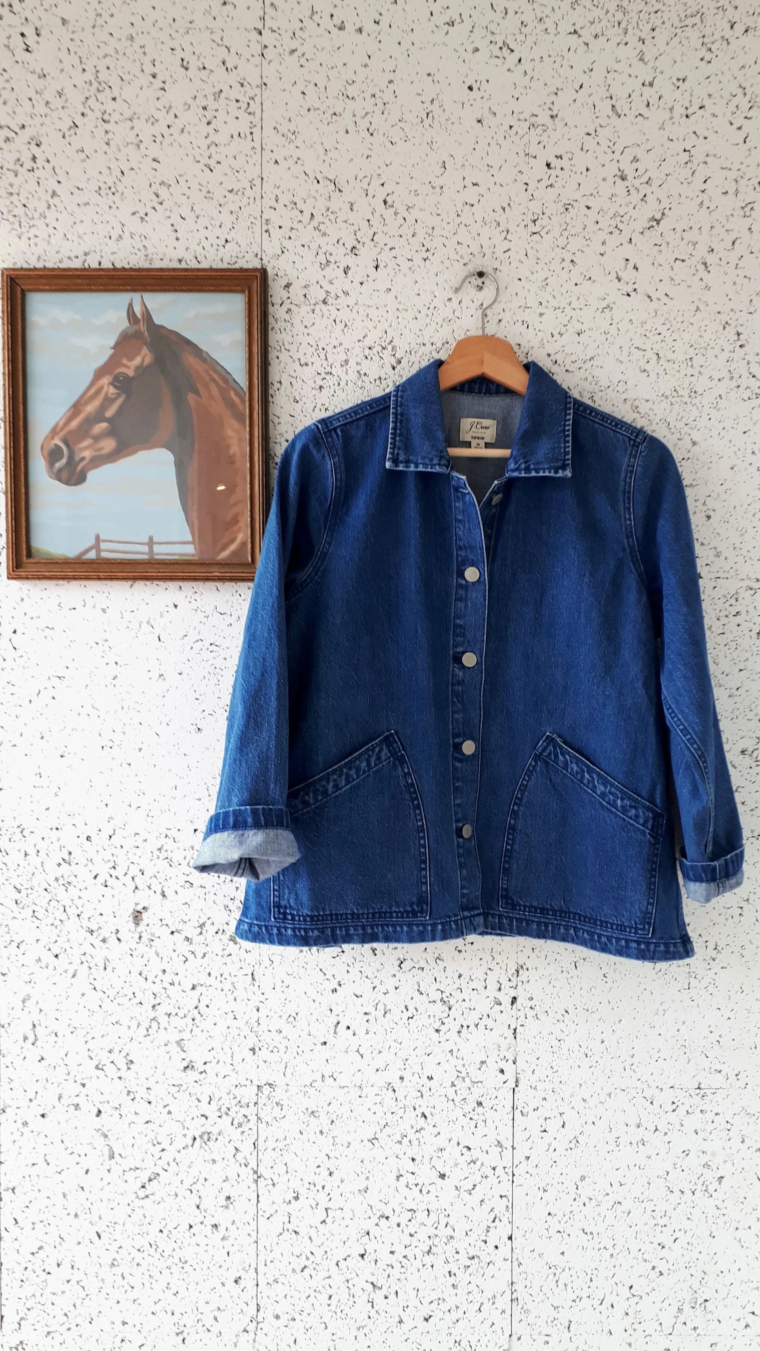 J Crew denim; Size M, $38