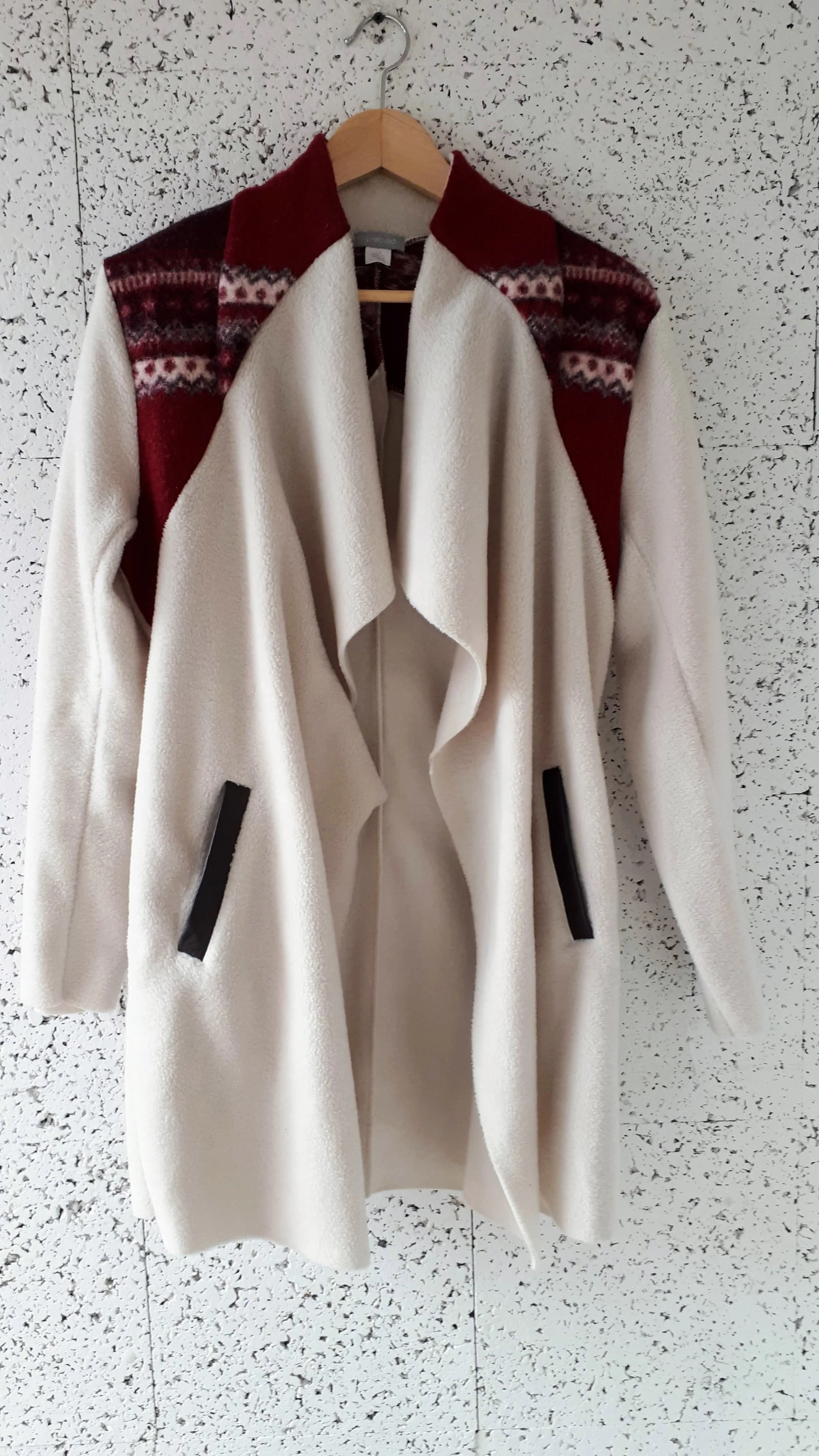 Preloved coat; Size S, $48