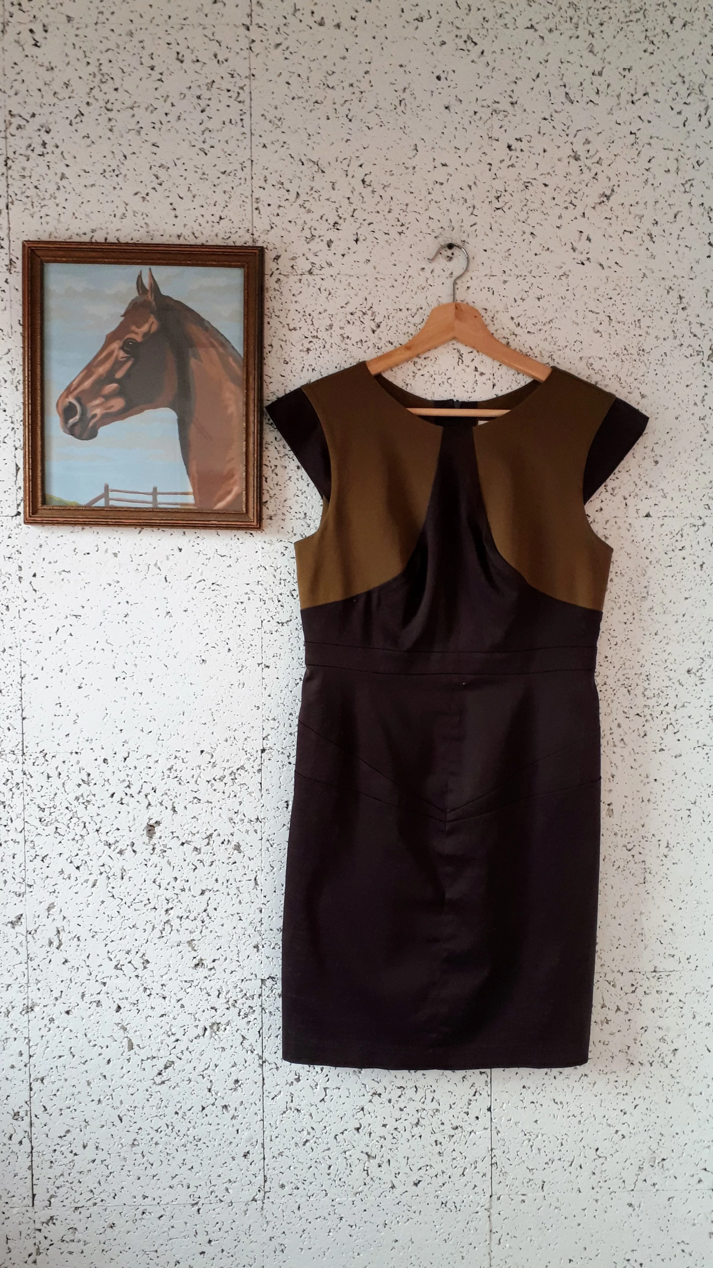 Eve Gravel dress; Size M, $56